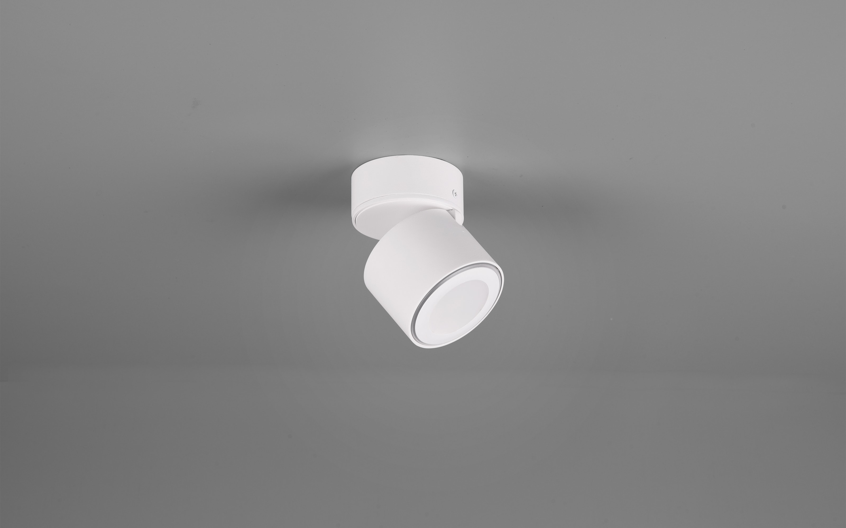 LED-Ein-/Aufbauspot Taurus, weiß matt, 8 cm