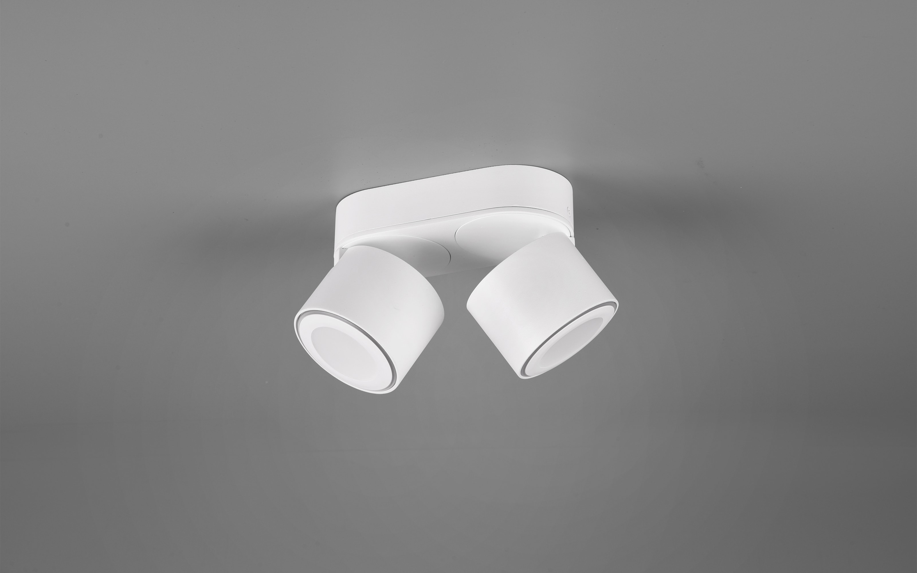 LED-Ein-/Aufbauspot Taurus, weiß matt, 18 cm
