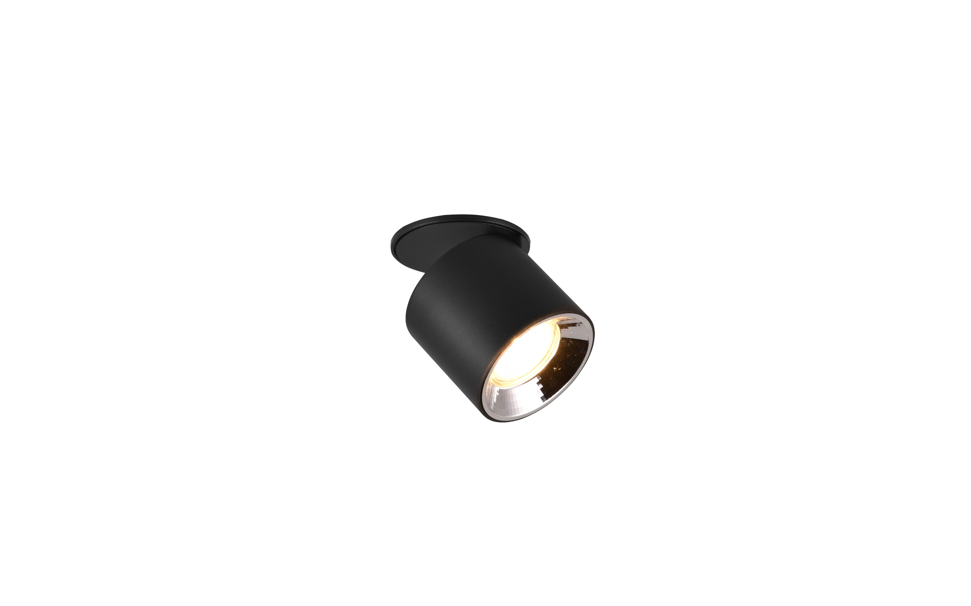 LED-Wandleuchte Guayana, schwarz, 12 cm