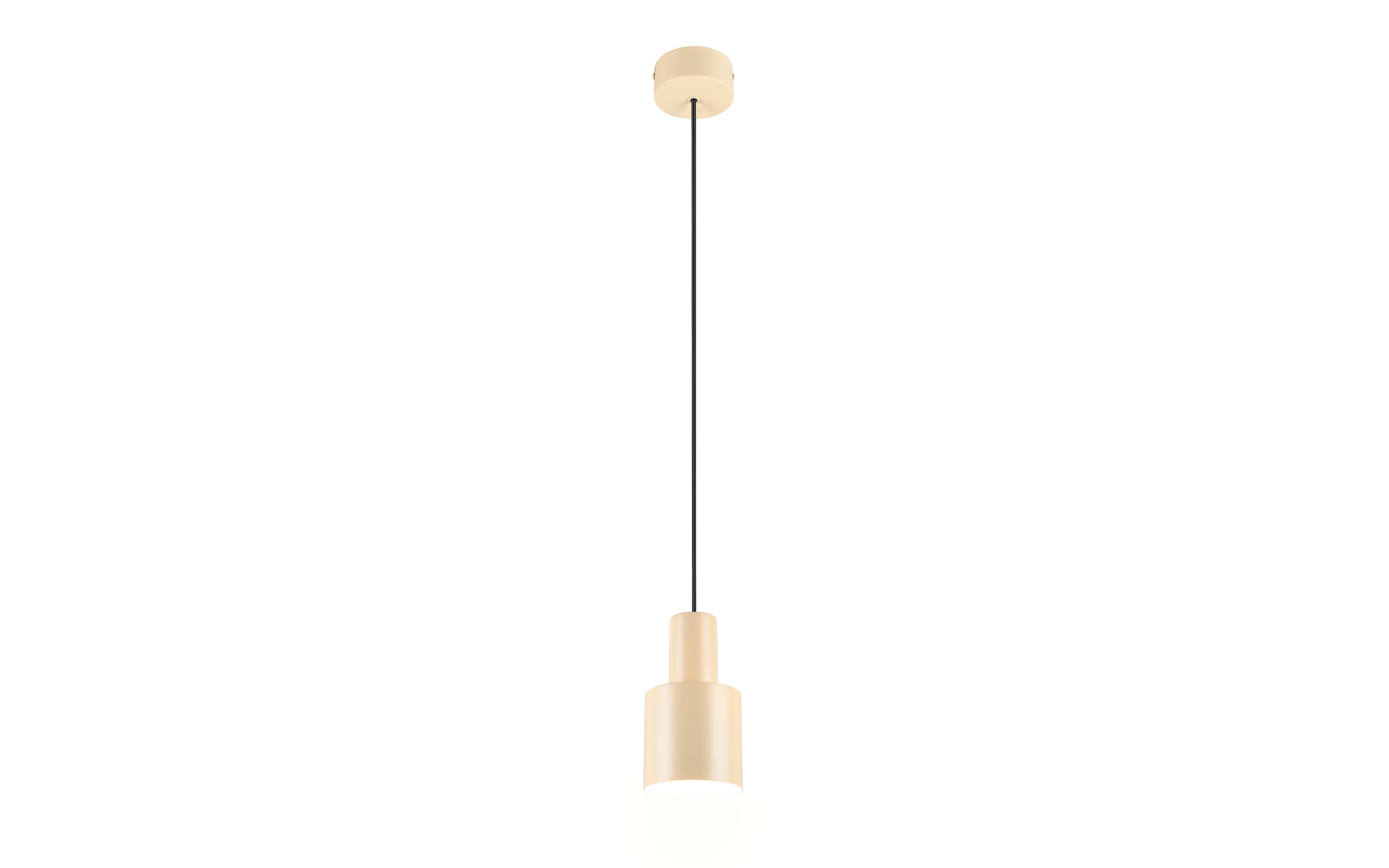 Pendelleuchte Agudo, beige,  1 flammig, 150 cm