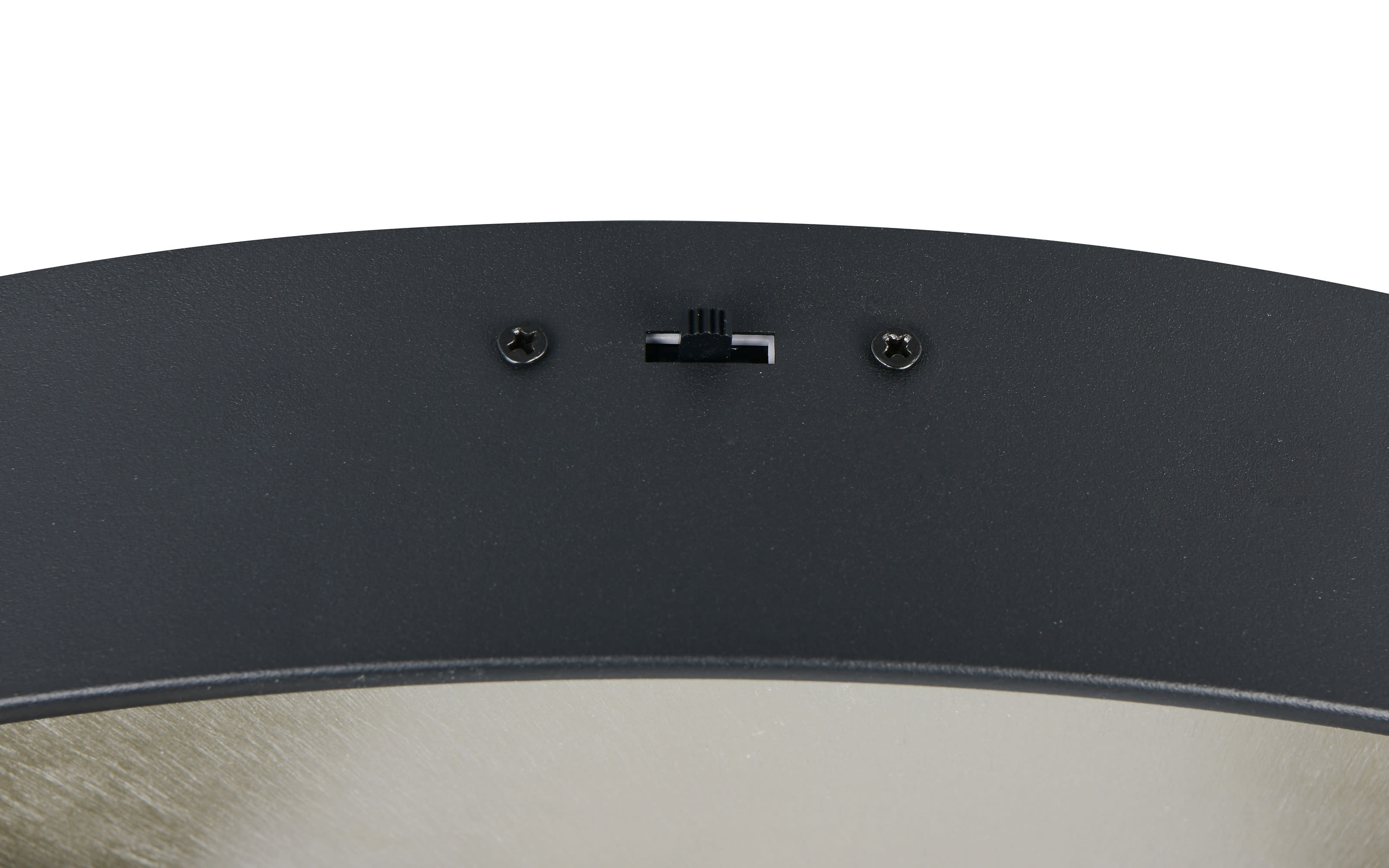 LED-Deckenleuchte Orbit, nickelfarbig, 13,5 cm, inkl. Dimmfunktion