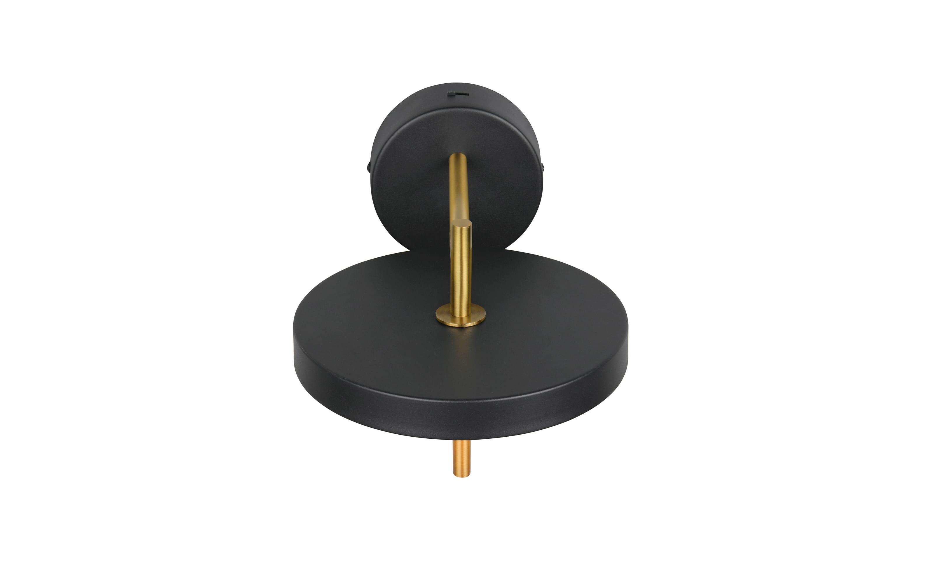 LED-Wandleuchte Keaton, schwarz/gold, inkl. Switchdimmer