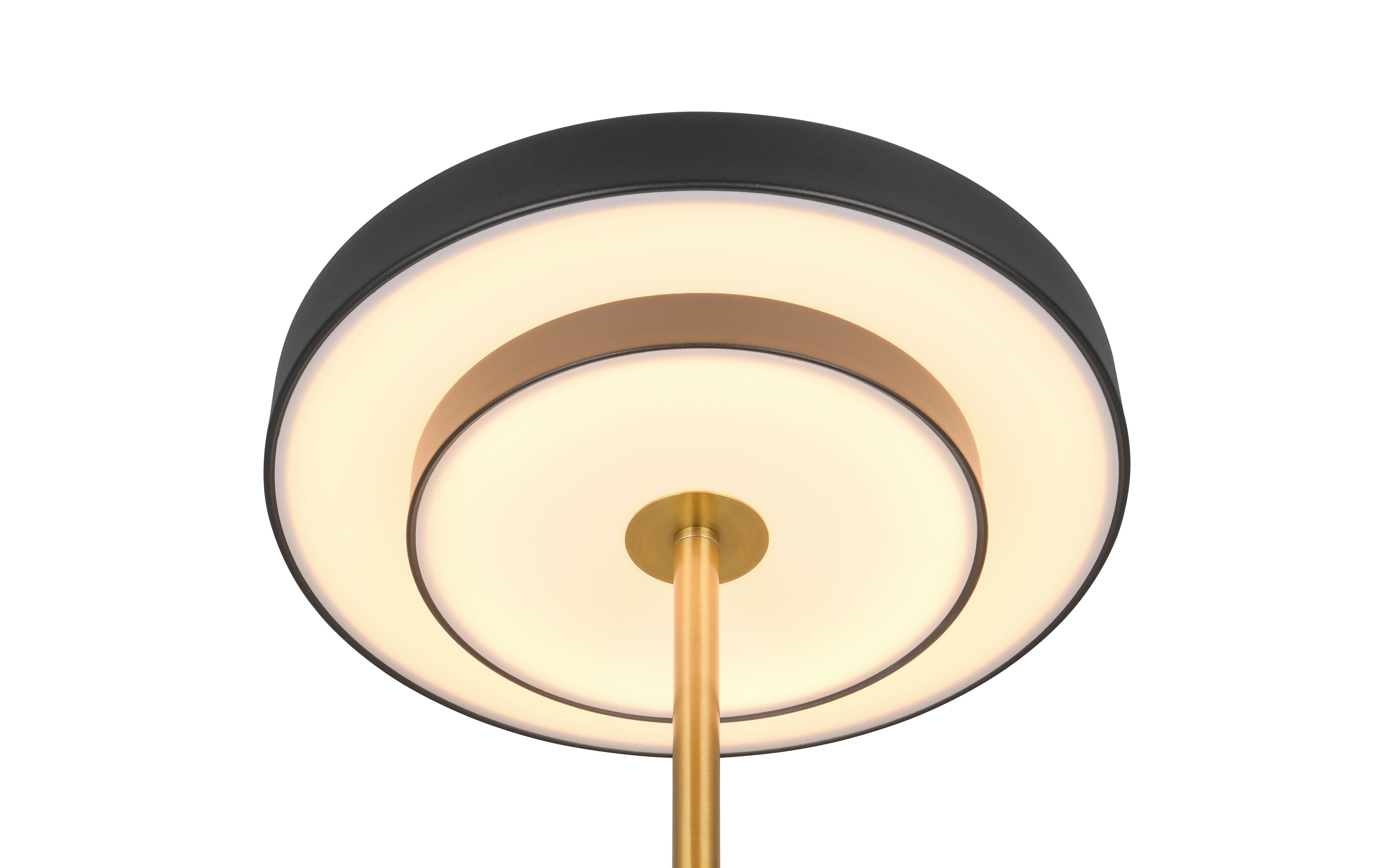 LED-Tischleuchte Keaton, schwarz/gold, inkl. Sensordimmer