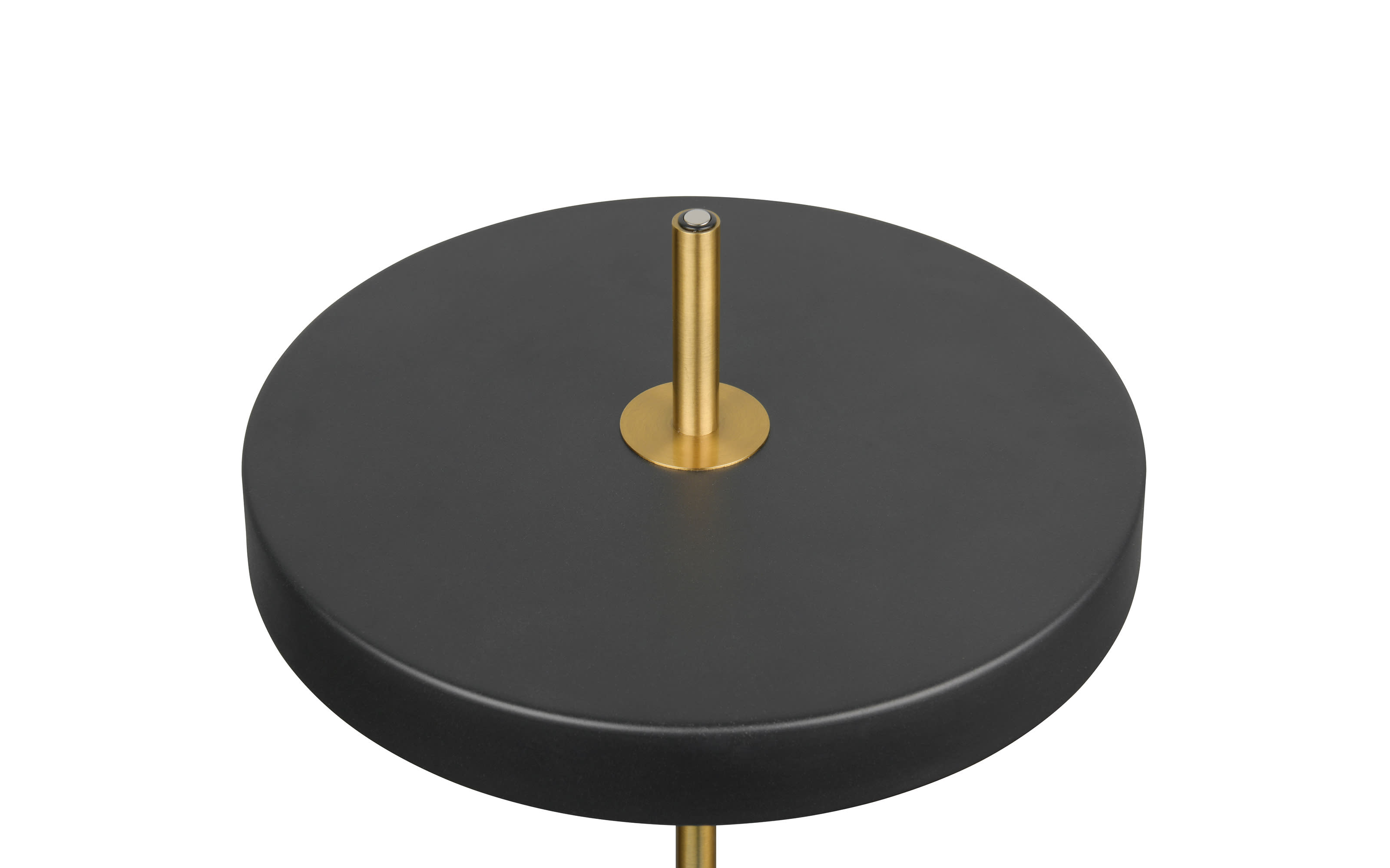 LED-Tischleuchte Keaton, schwarz/gold, inkl. Sensordimmer