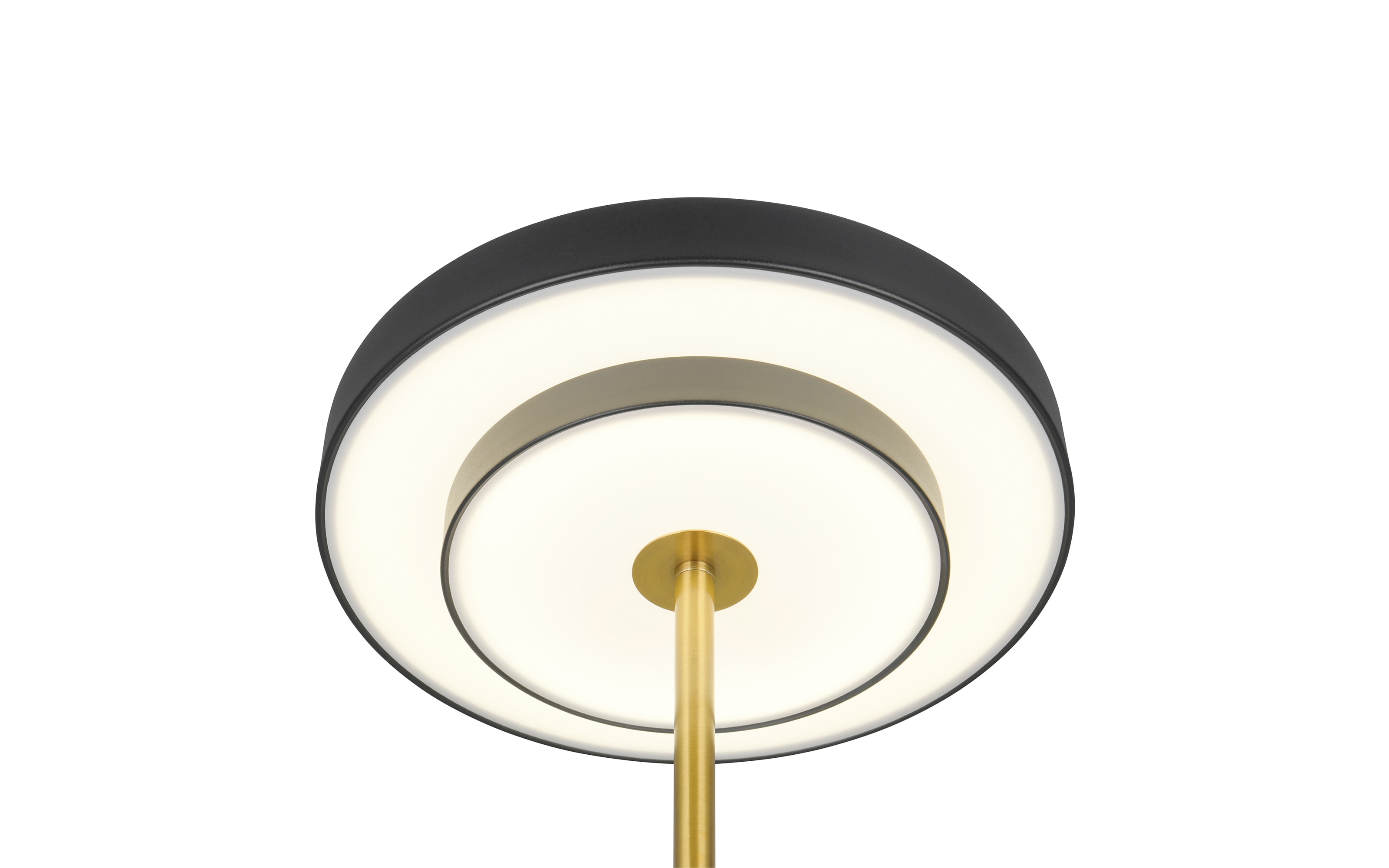 LED-Tischleuchte Keaton, schwarz/gold, inkl. Sensordimmer