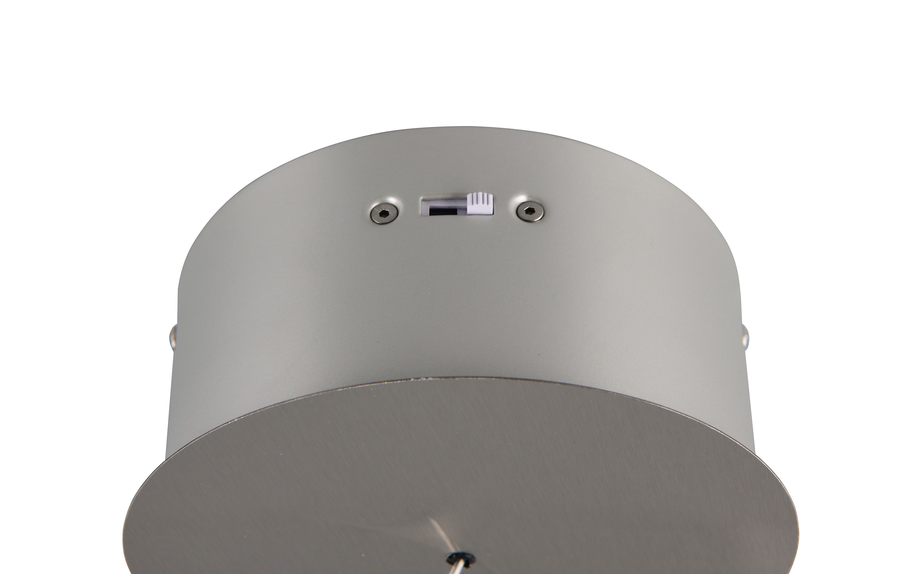 LED-Pendelleuchte Dios, nickelfarbig, 1-flammig