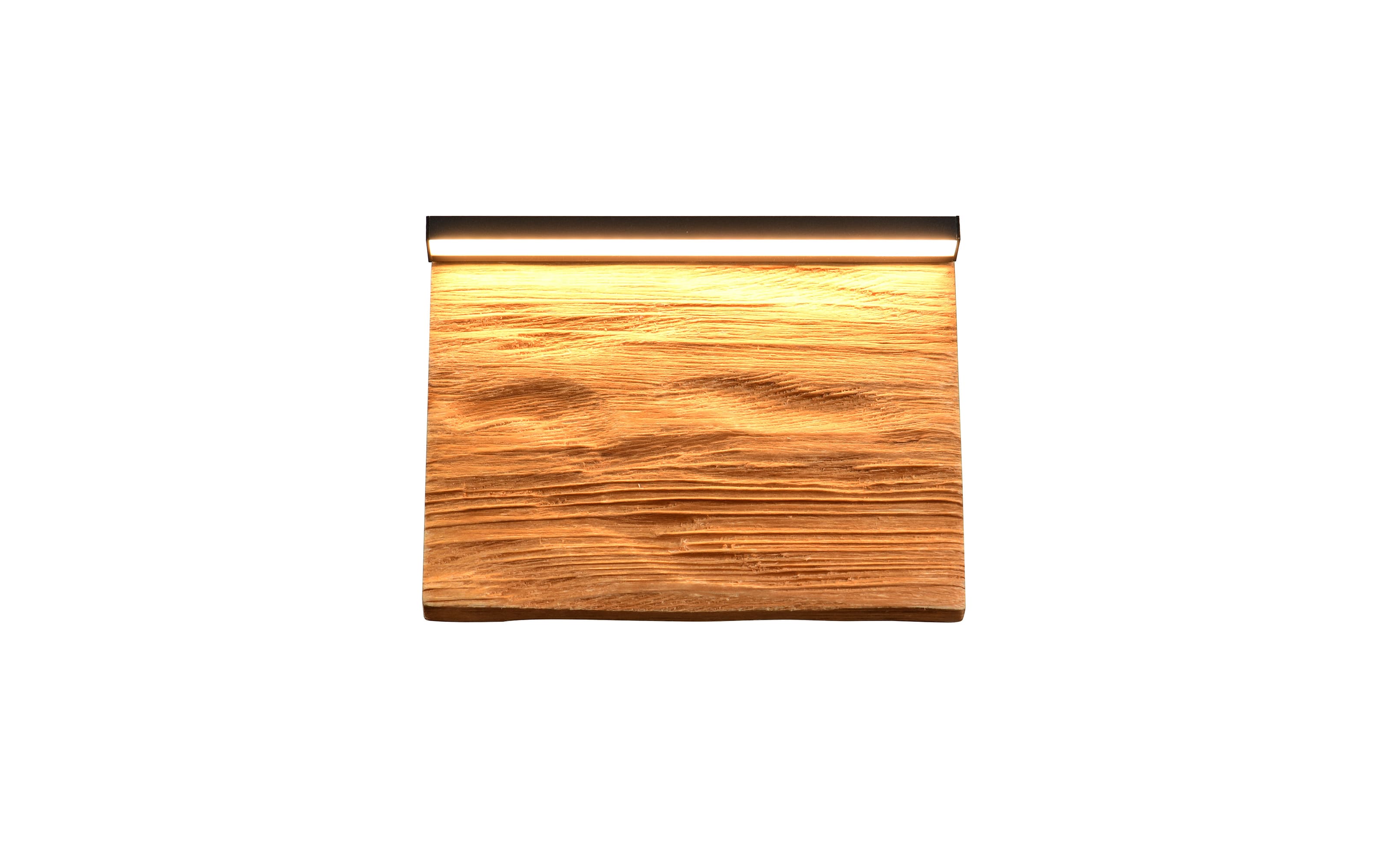 LED-Wandleuchte Kalea, holzfarbig