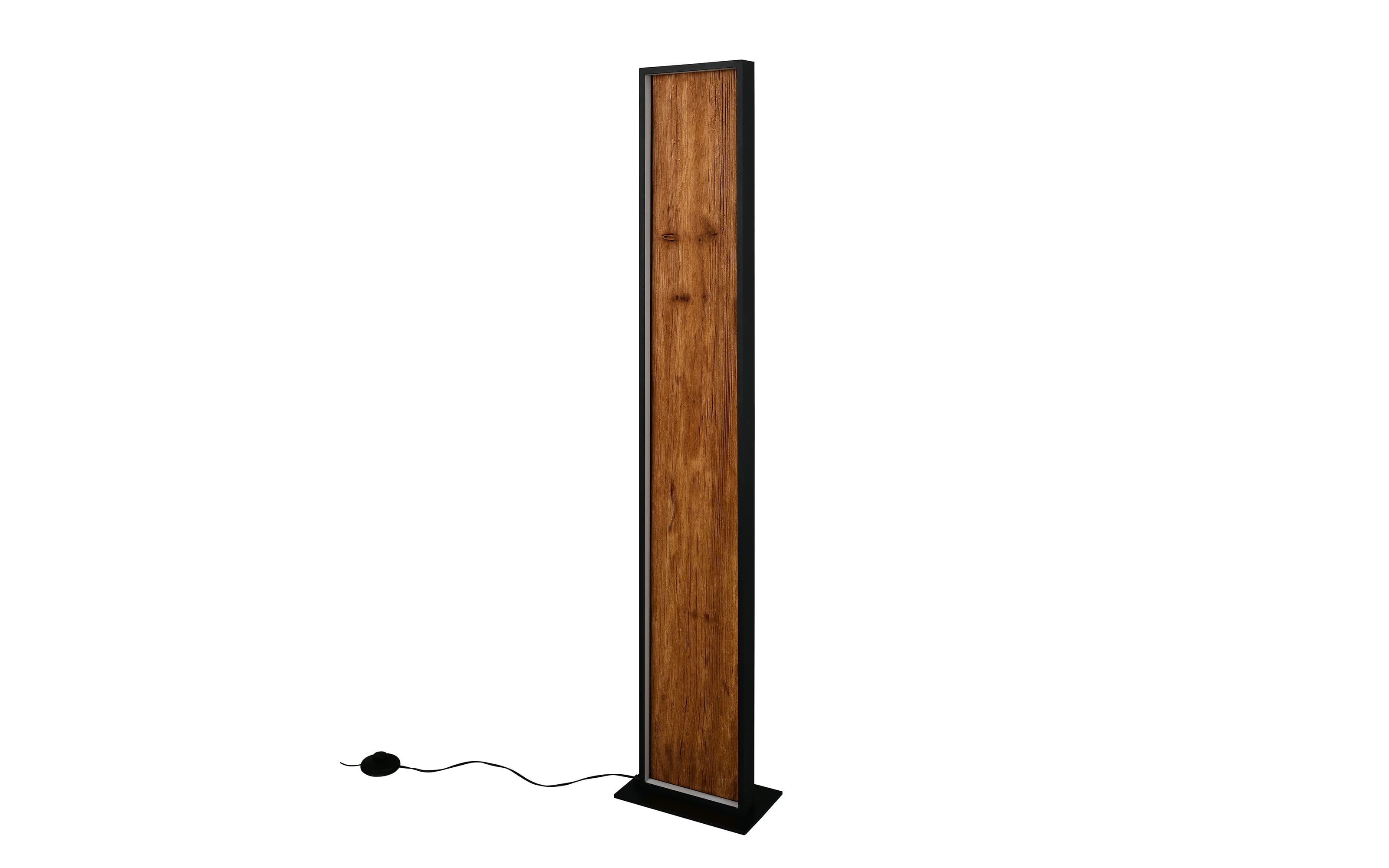 LED-Stehleuchte Kalea, holzfarbig