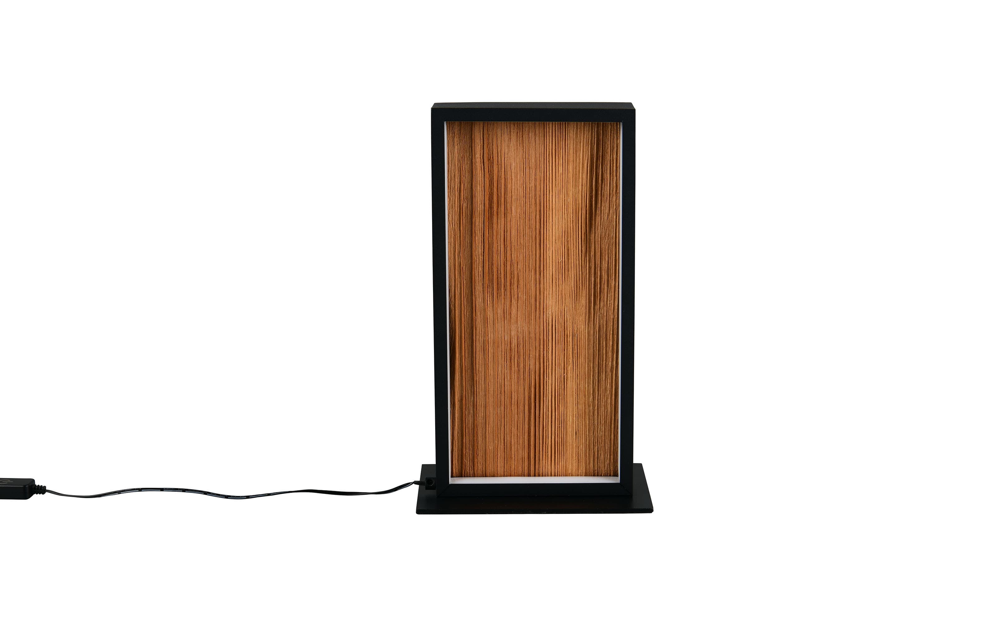 LED-Tischleuchte Kalea, holzfarbig