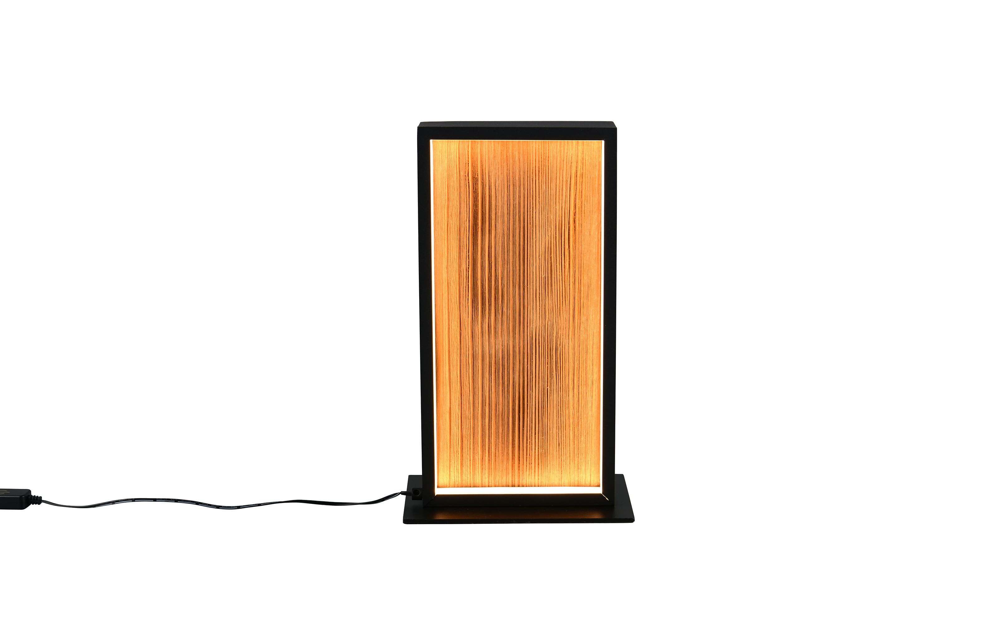 LED-Tischleuchte Kalea, holzfarbig