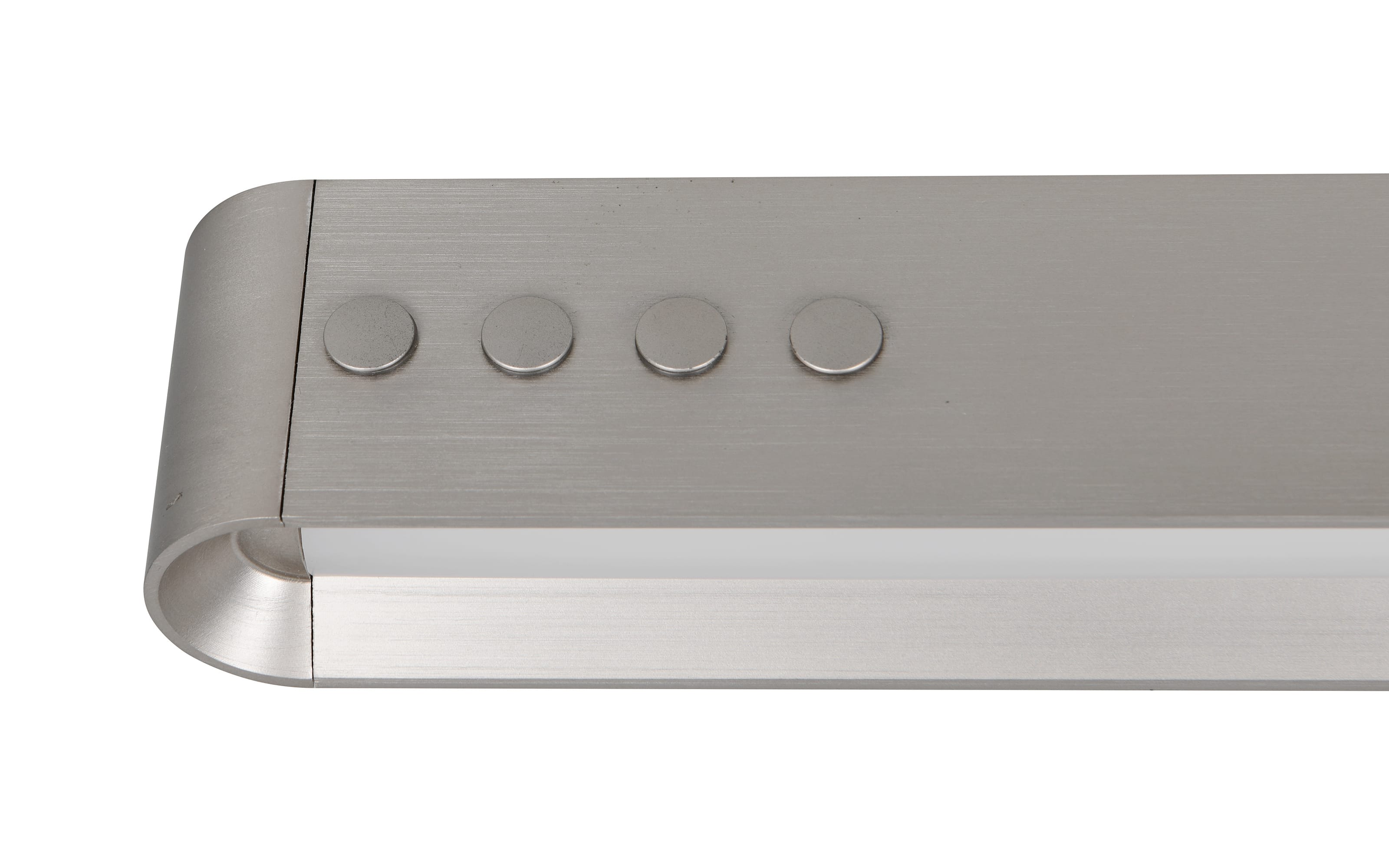 LED-Pendelleuchte Donegal, nickel, inkl. Fernbedienung 