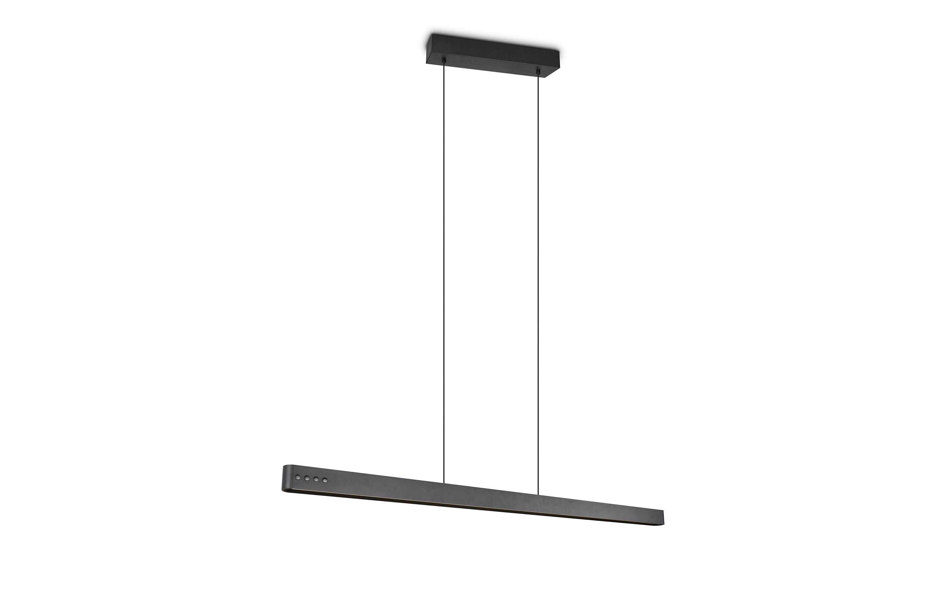 LED-Pendelleuchte Donegal, schwarz, inkl. Fernbedienung 