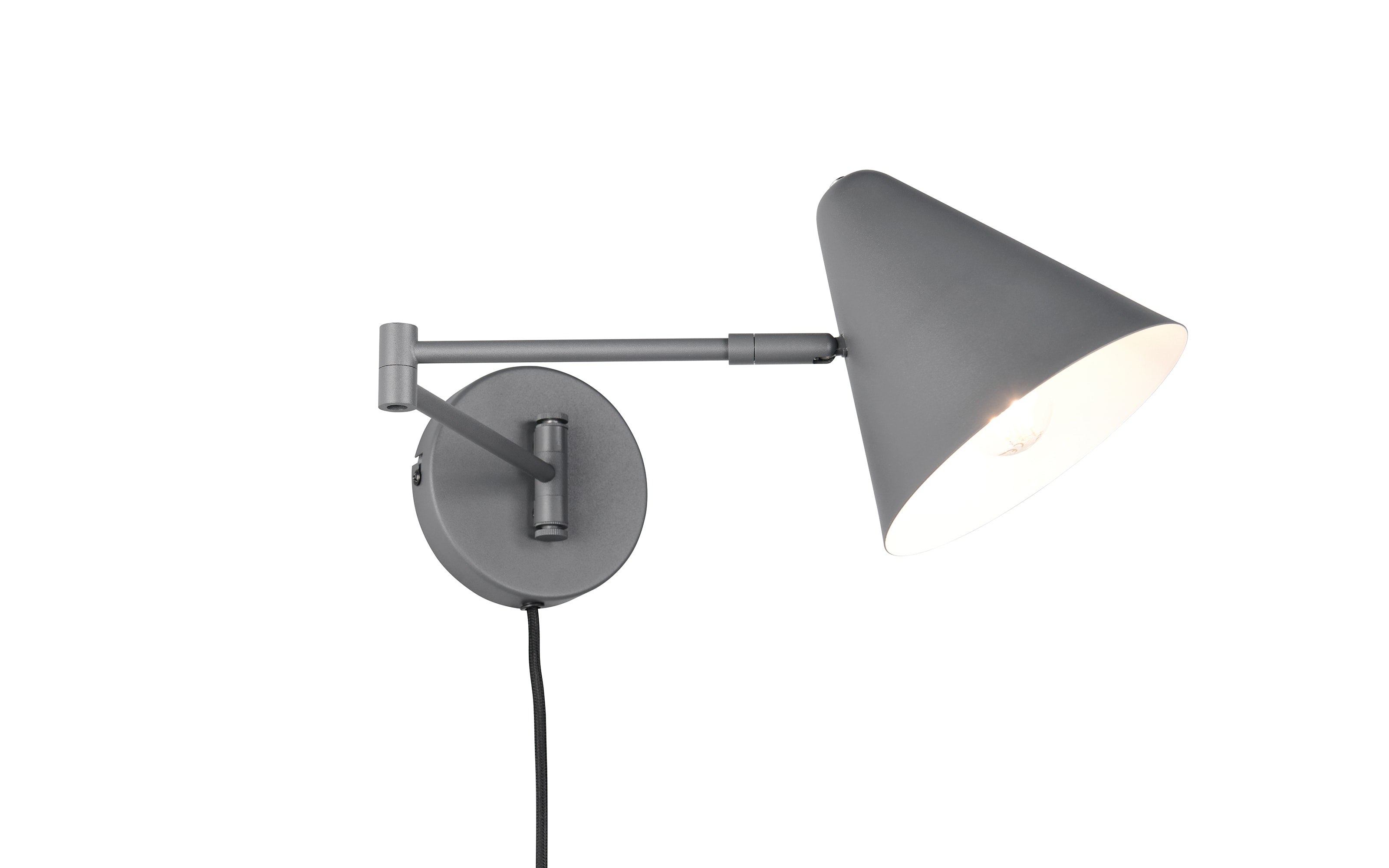 Wandleuchte Cosima, anthrazit