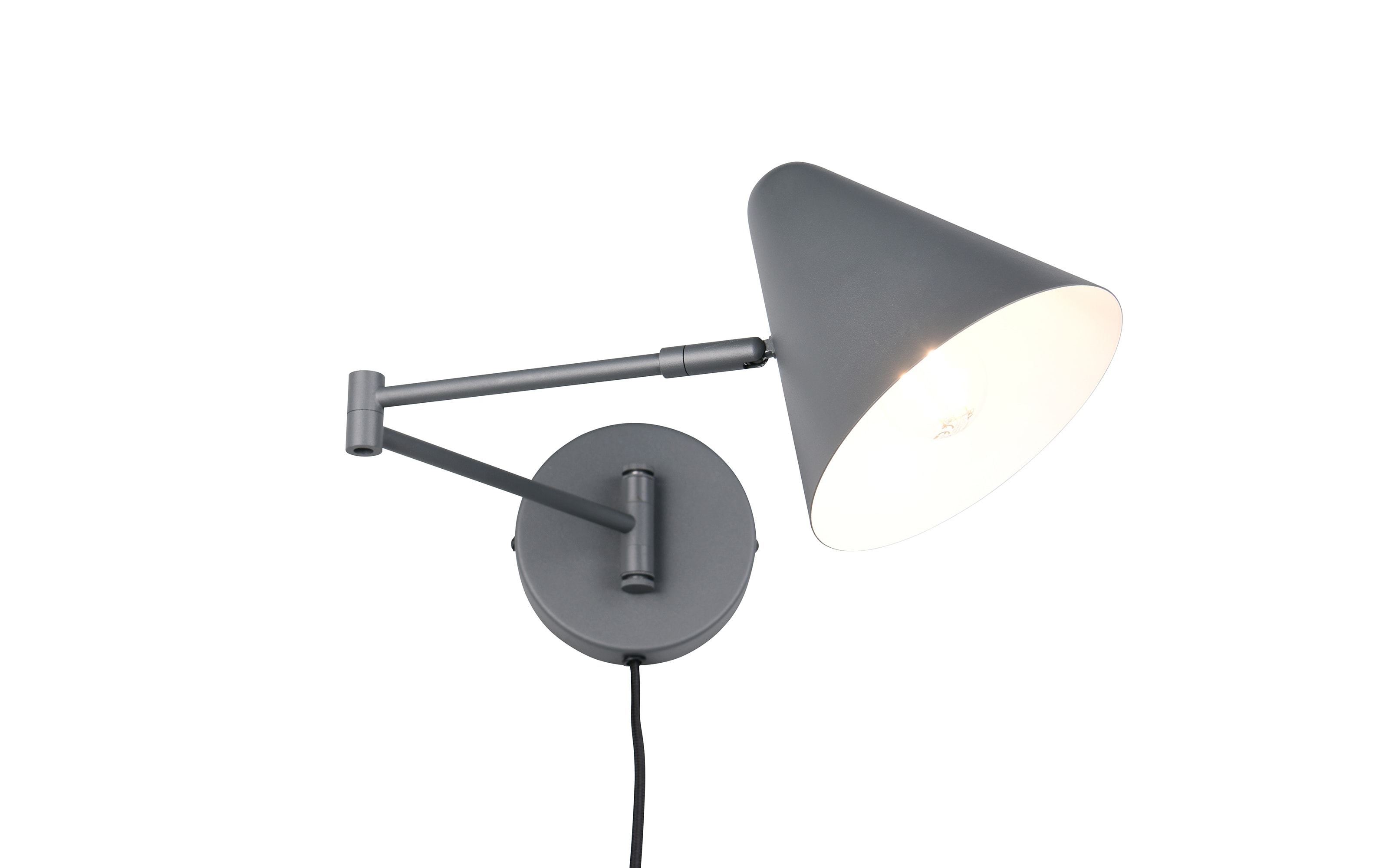 Wandleuchte Cosima, anthrazit