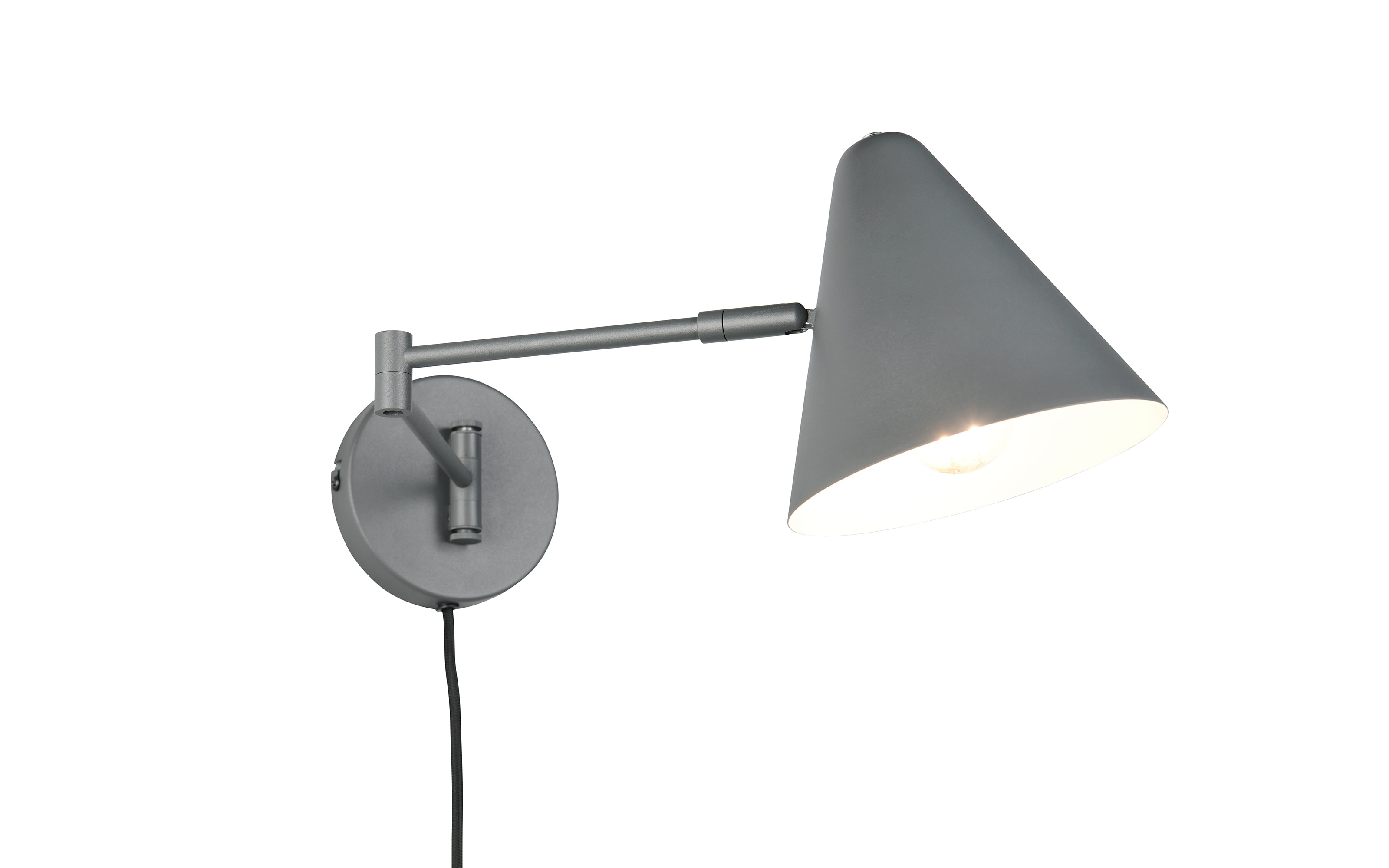 Wandleuchte Cosima, anthrazit