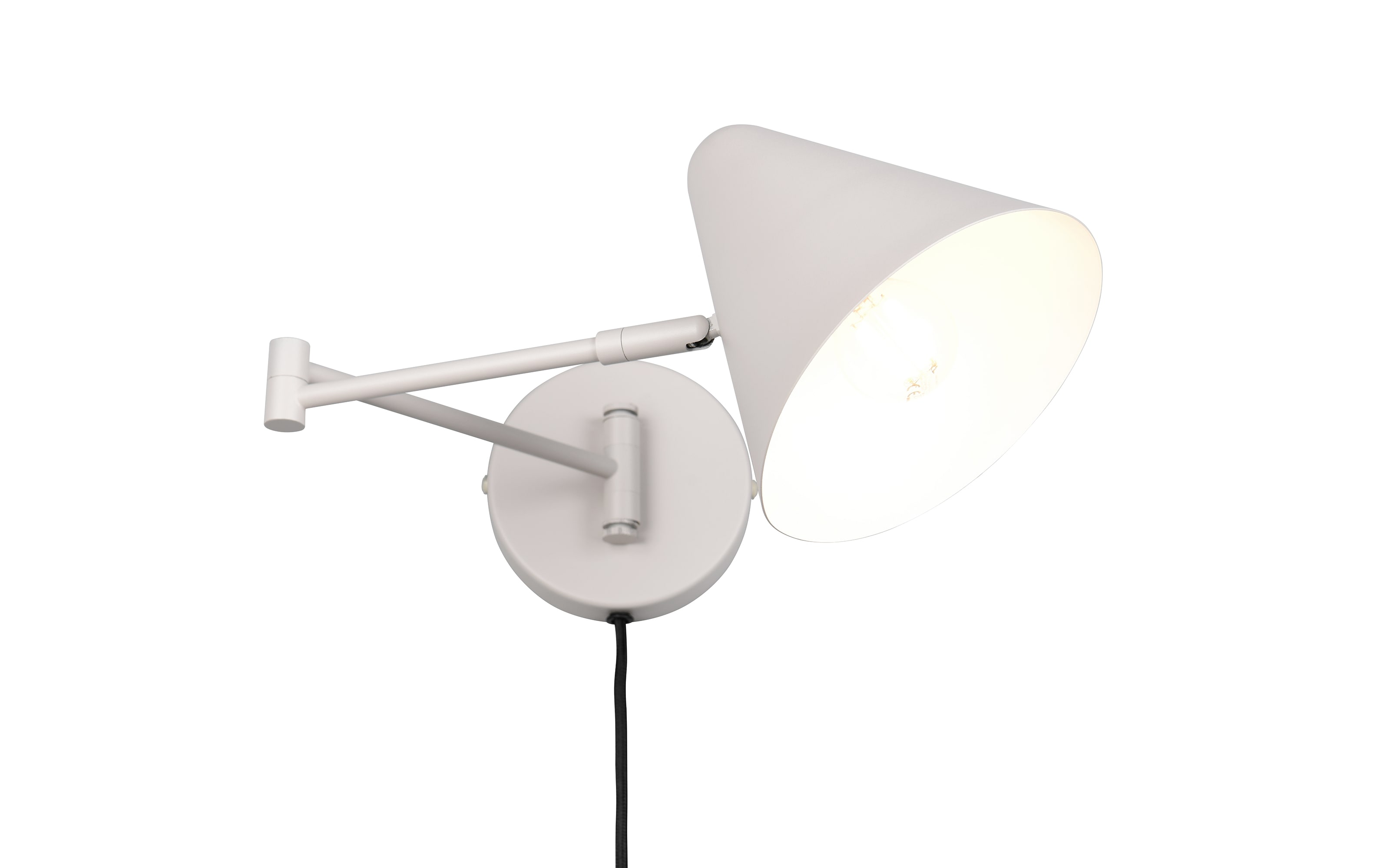 Wandleuchte Cosima, grau