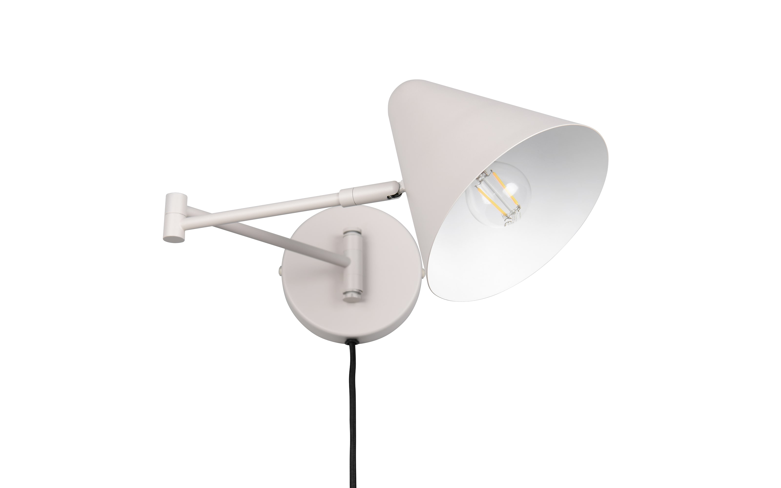 Wandleuchte Cosima, grau