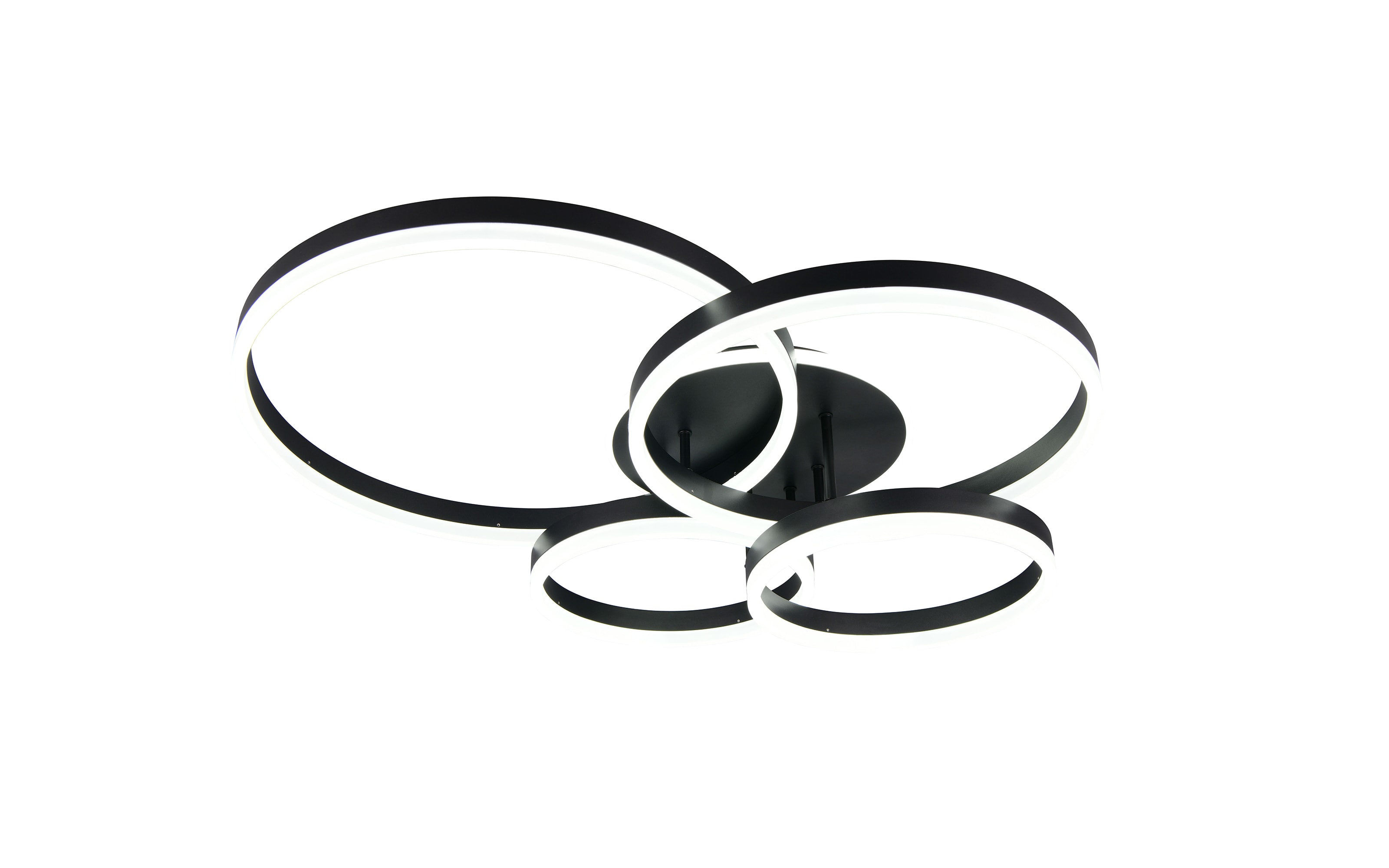 LED-Deckenleuchte Drake, schwarz, inkl. Memoryfunktion