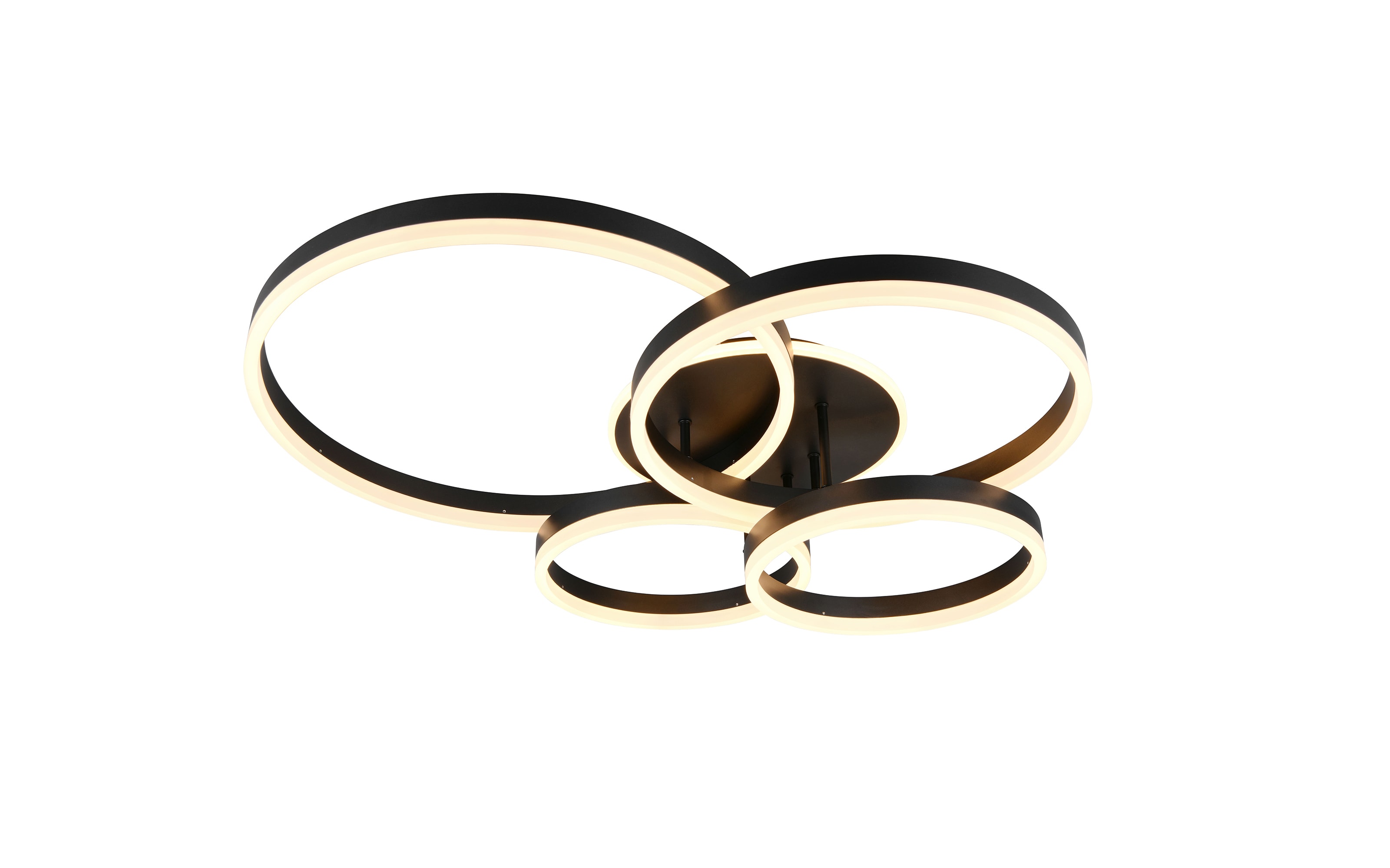 LED-Deckenleuchte Drake, schwarz, inkl. Memoryfunktion