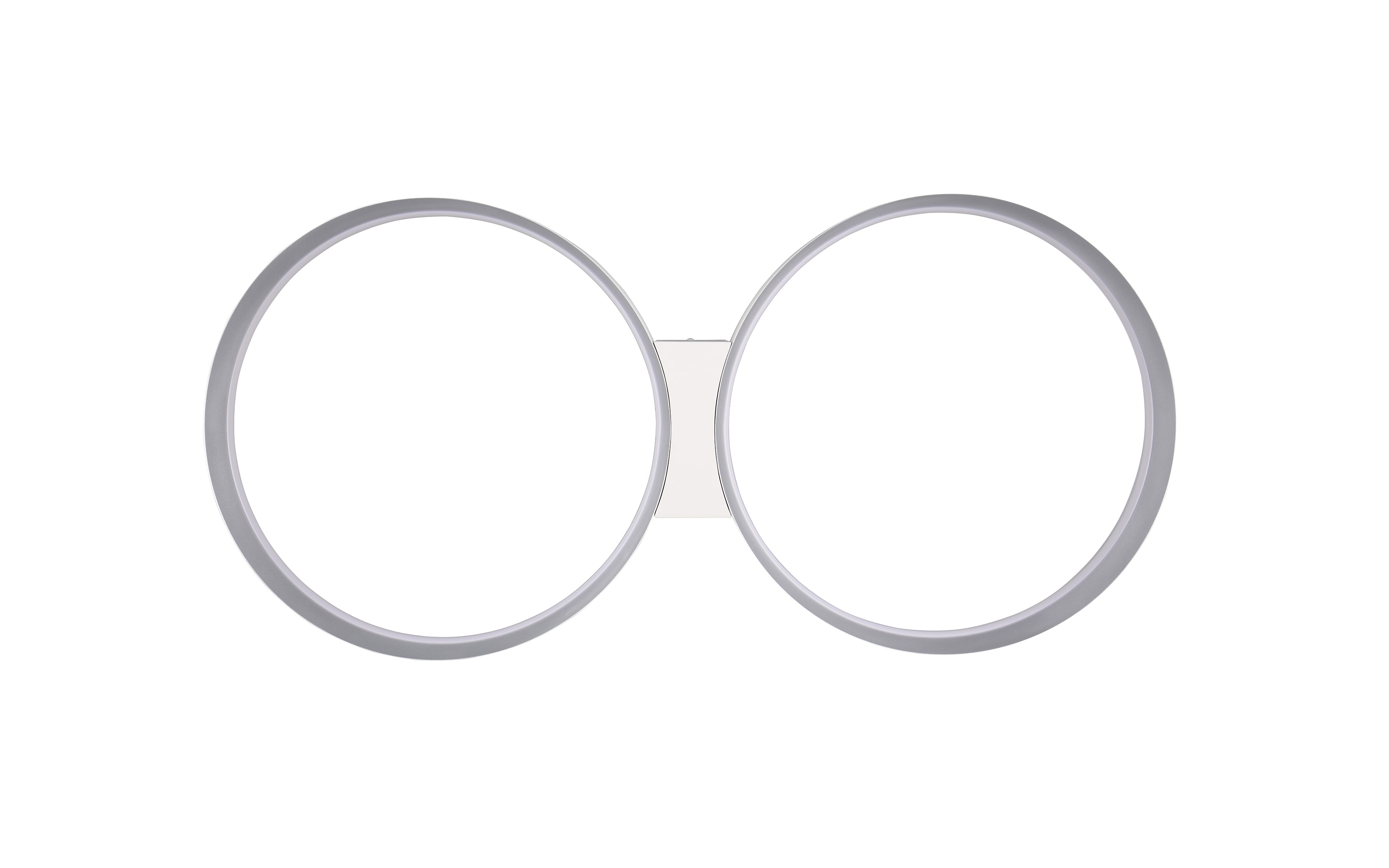 LED-Deckenleuchte Loop, weiß, inkl. stufenloser Dimmfunktion