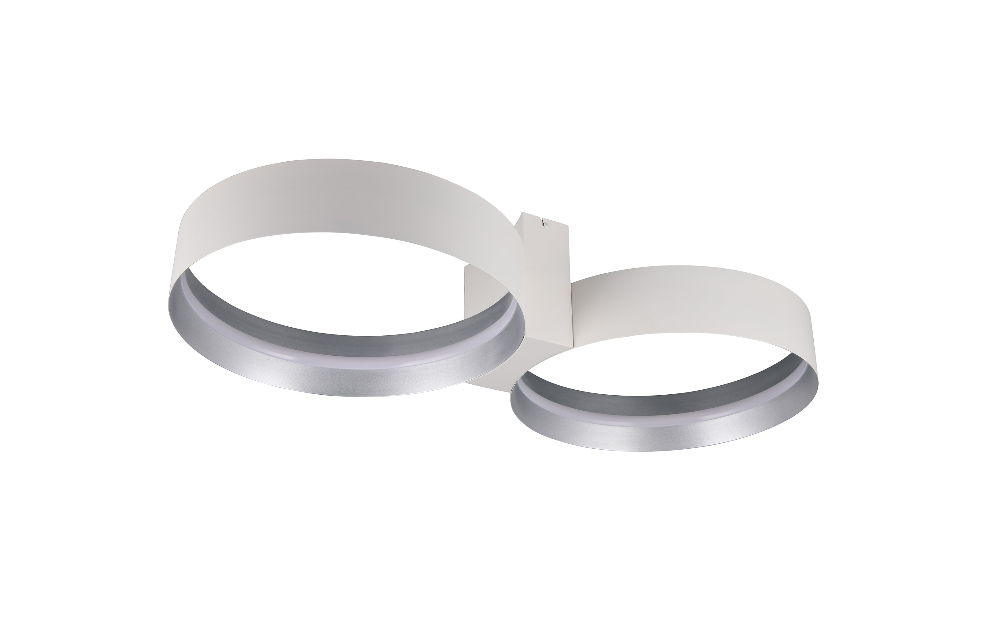 LED-Deckenleuchte Loop, weiß, inkl. stufenloser Dimmfunktion