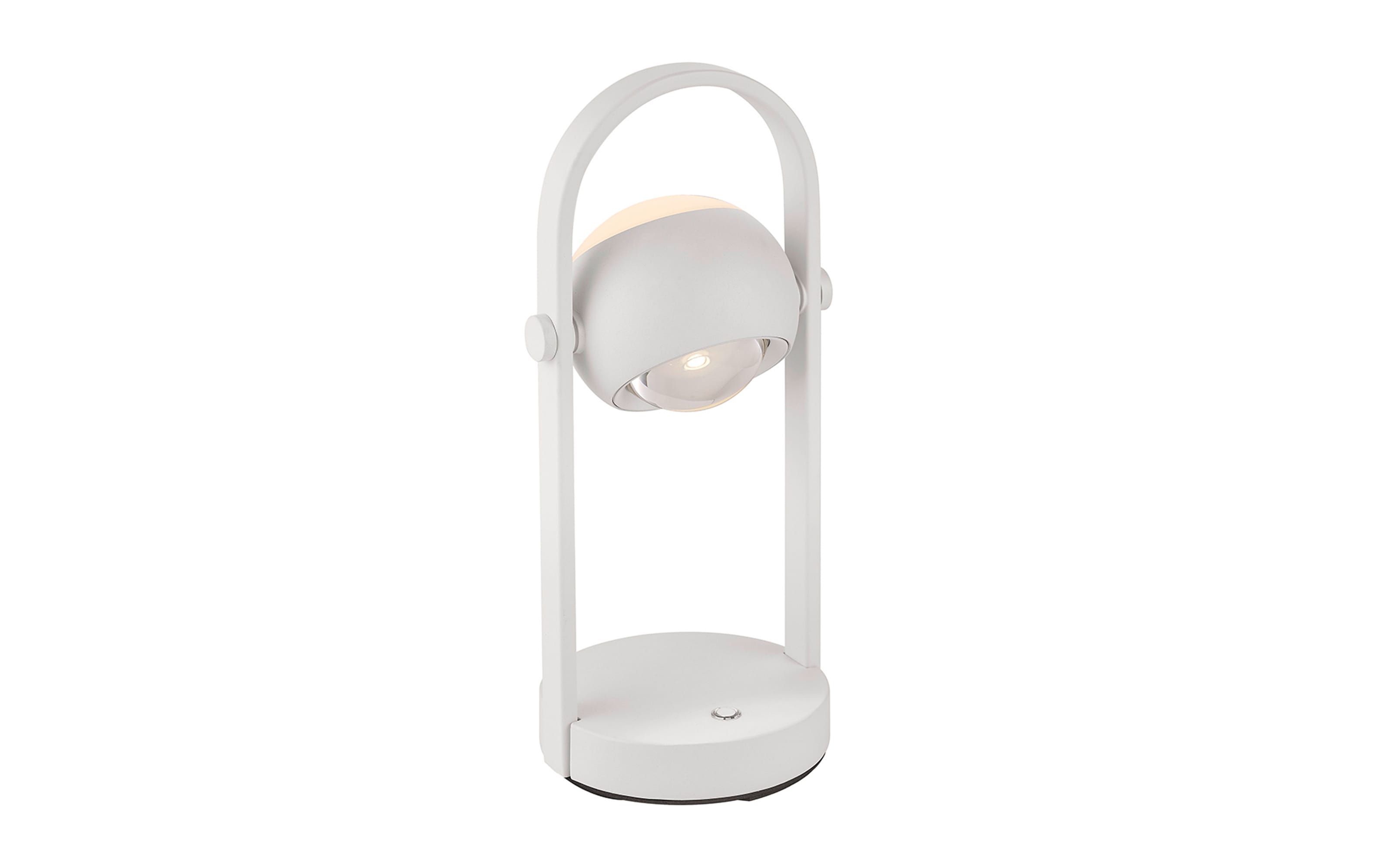 LED-Akku-Tischleuchte Cannon, weiß, inkl. Sensordimmer