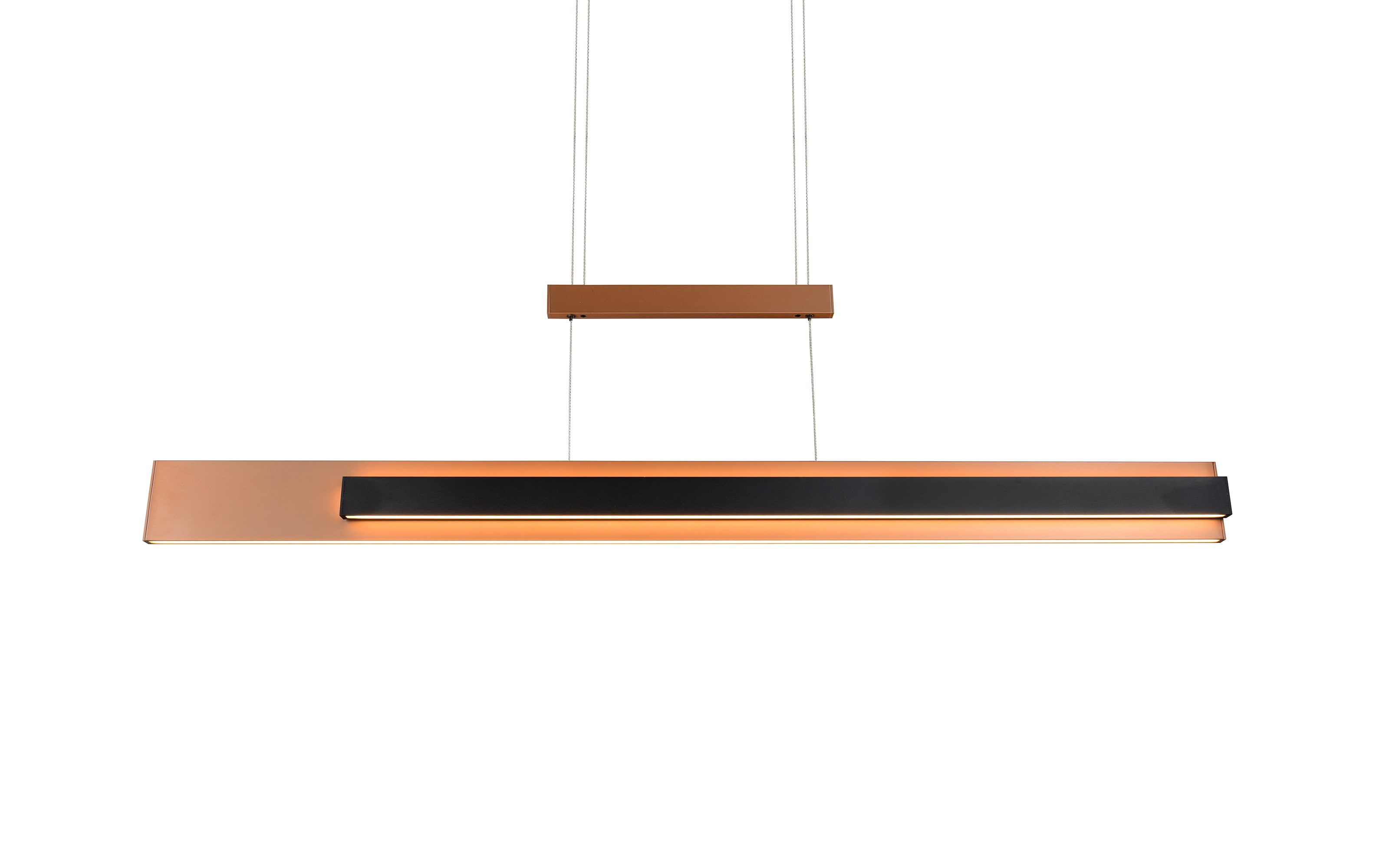 LED-Pendelleuchte MR Rivera, coffee, inkl. Höhenverstellung