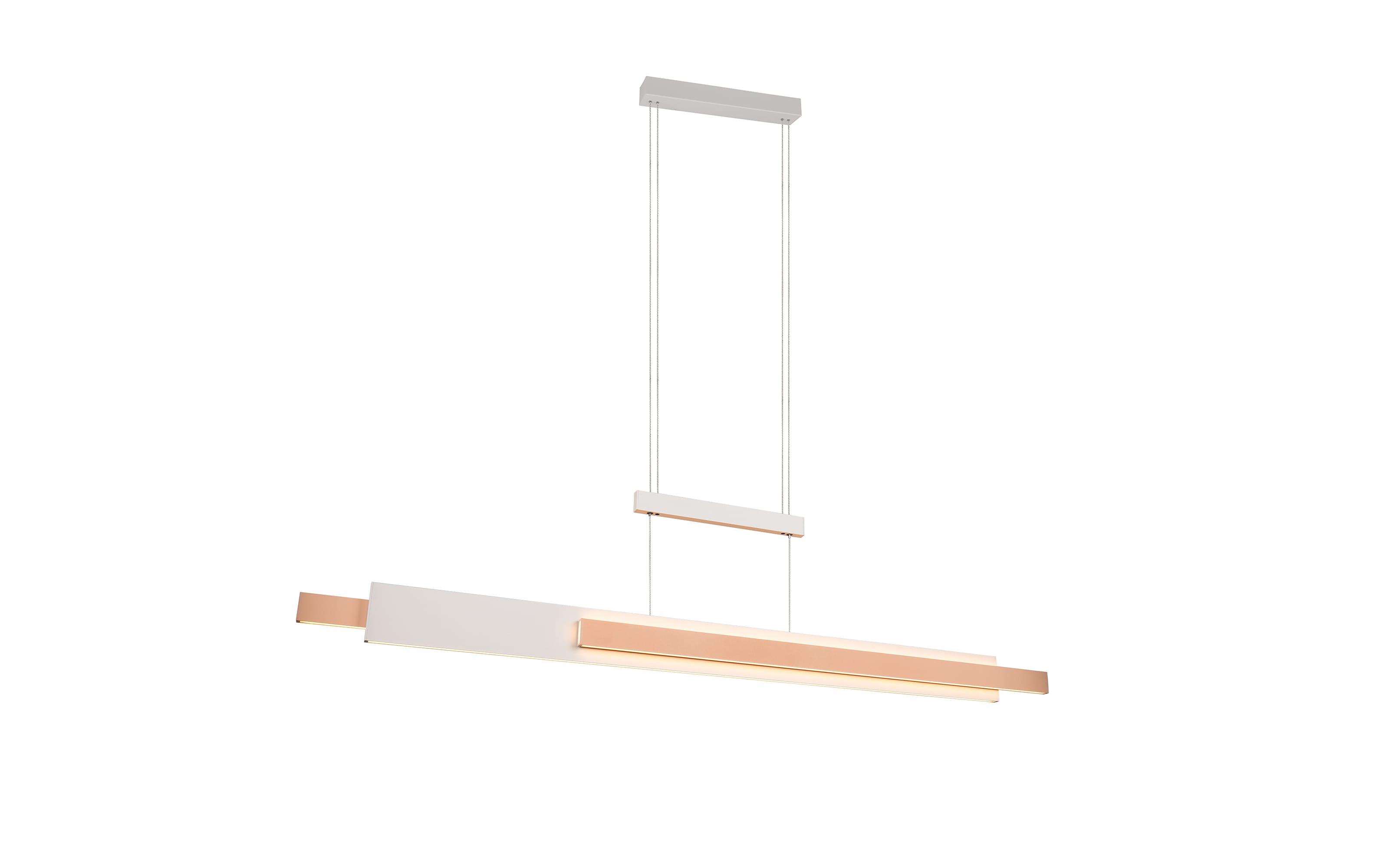 LED-Pendelleuchte MR Rivera, grau, inkl. Höhenverstellung