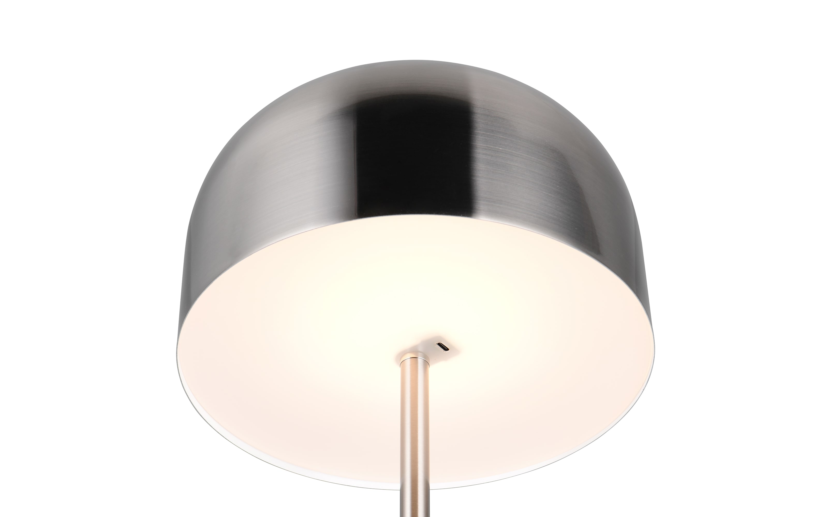 LED-Akkustehleuchte Jeff, nickel matt