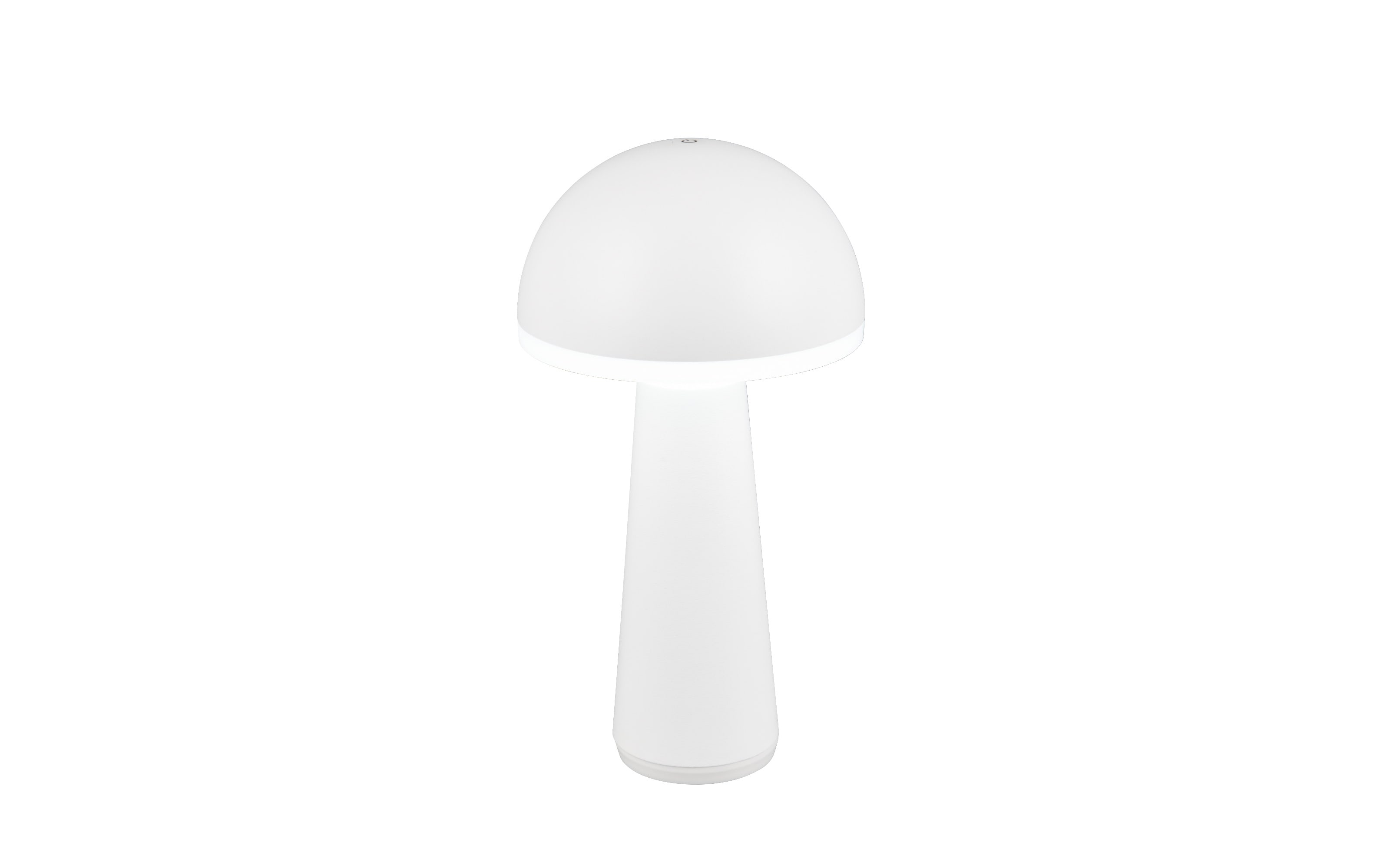 LED-Akku-Tischleuchte Fungo, weiß, 31 cm