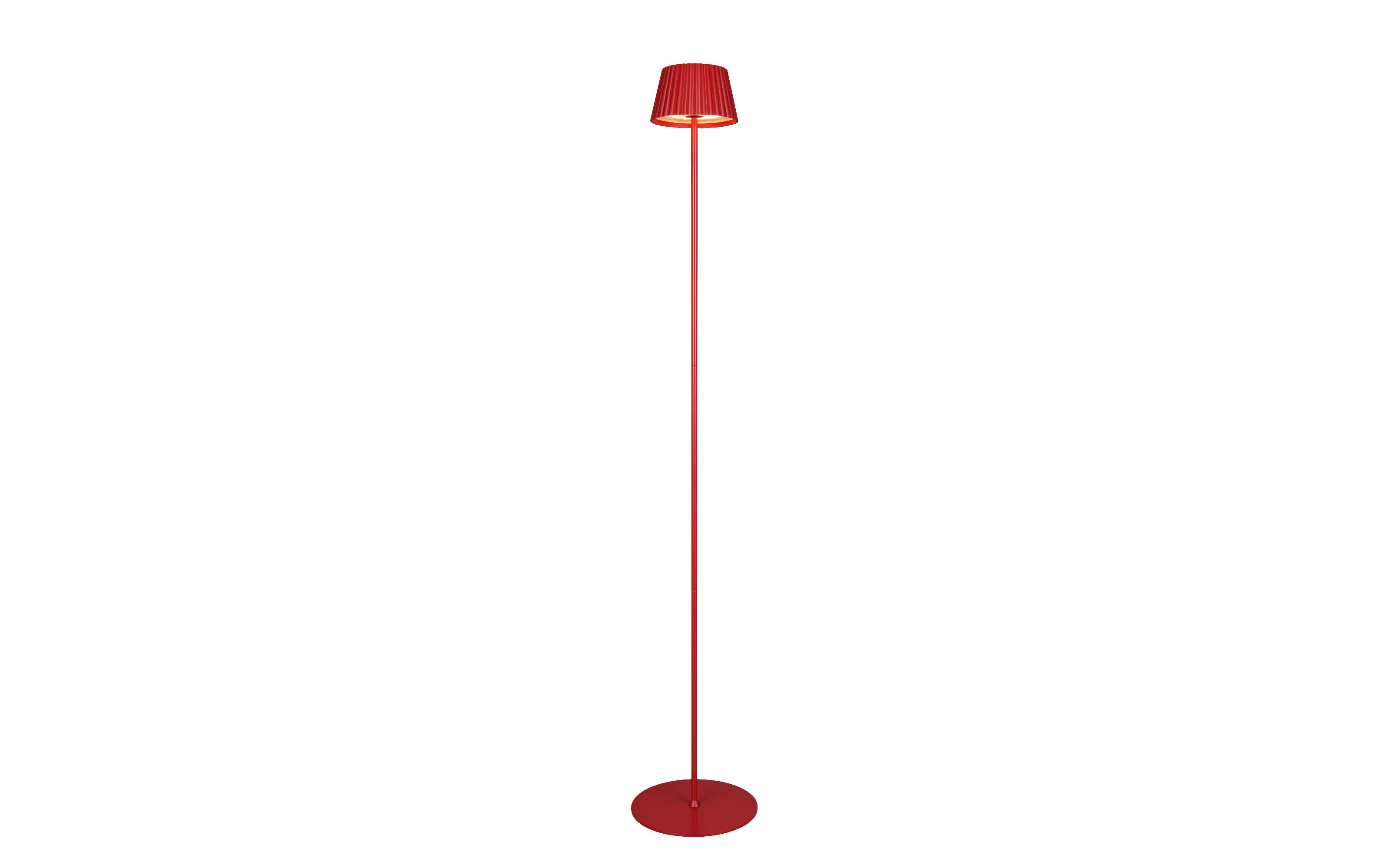 LED-Akku-Stehleuchte Suarez, rot, 39 cm