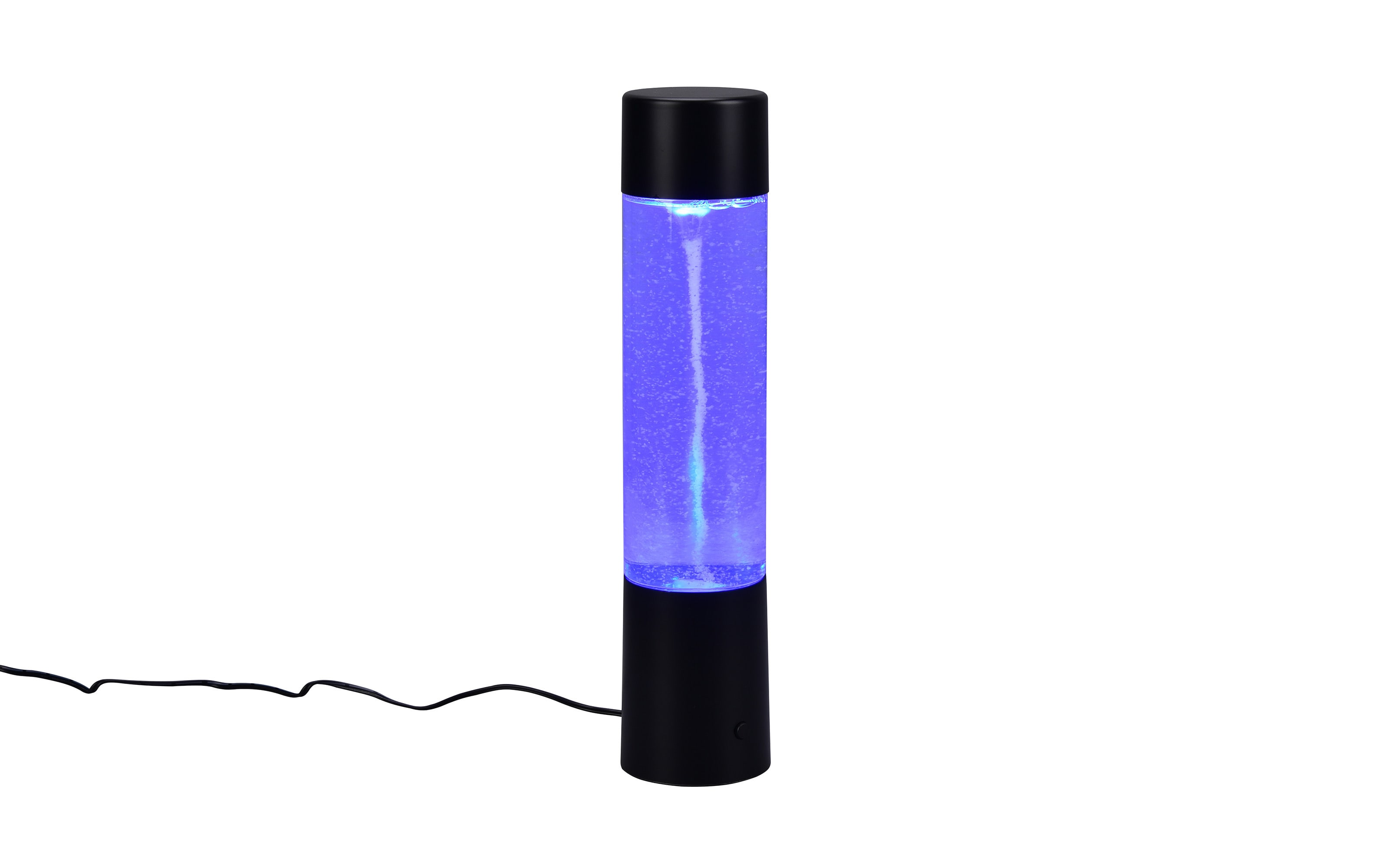 LED-Tischleuchte Tornado, schwarz/bunt, inkl. RGB Farbwechsler