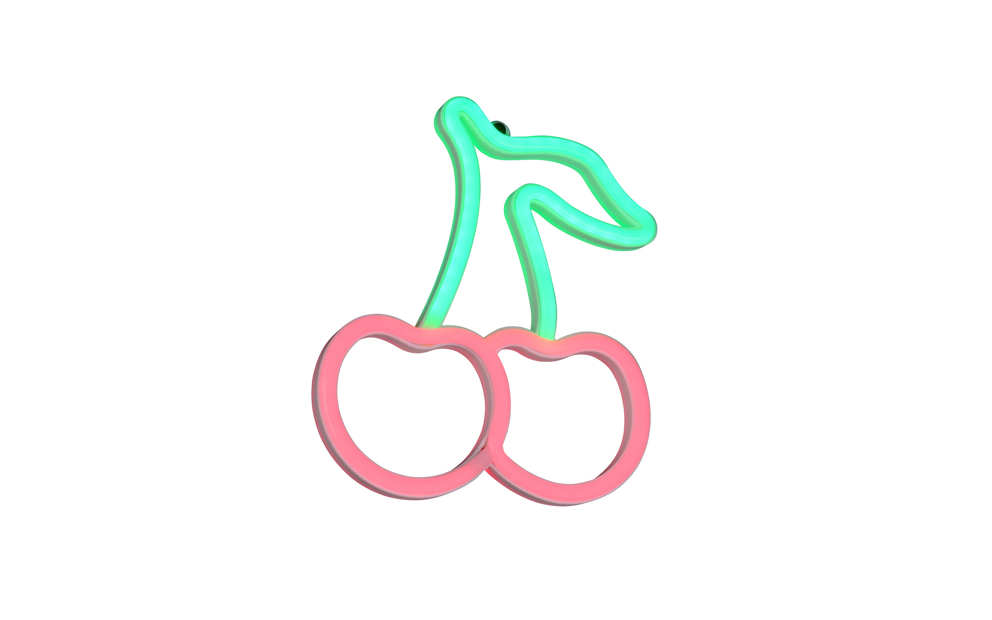 Wandleuchte Cerise, rot/grün