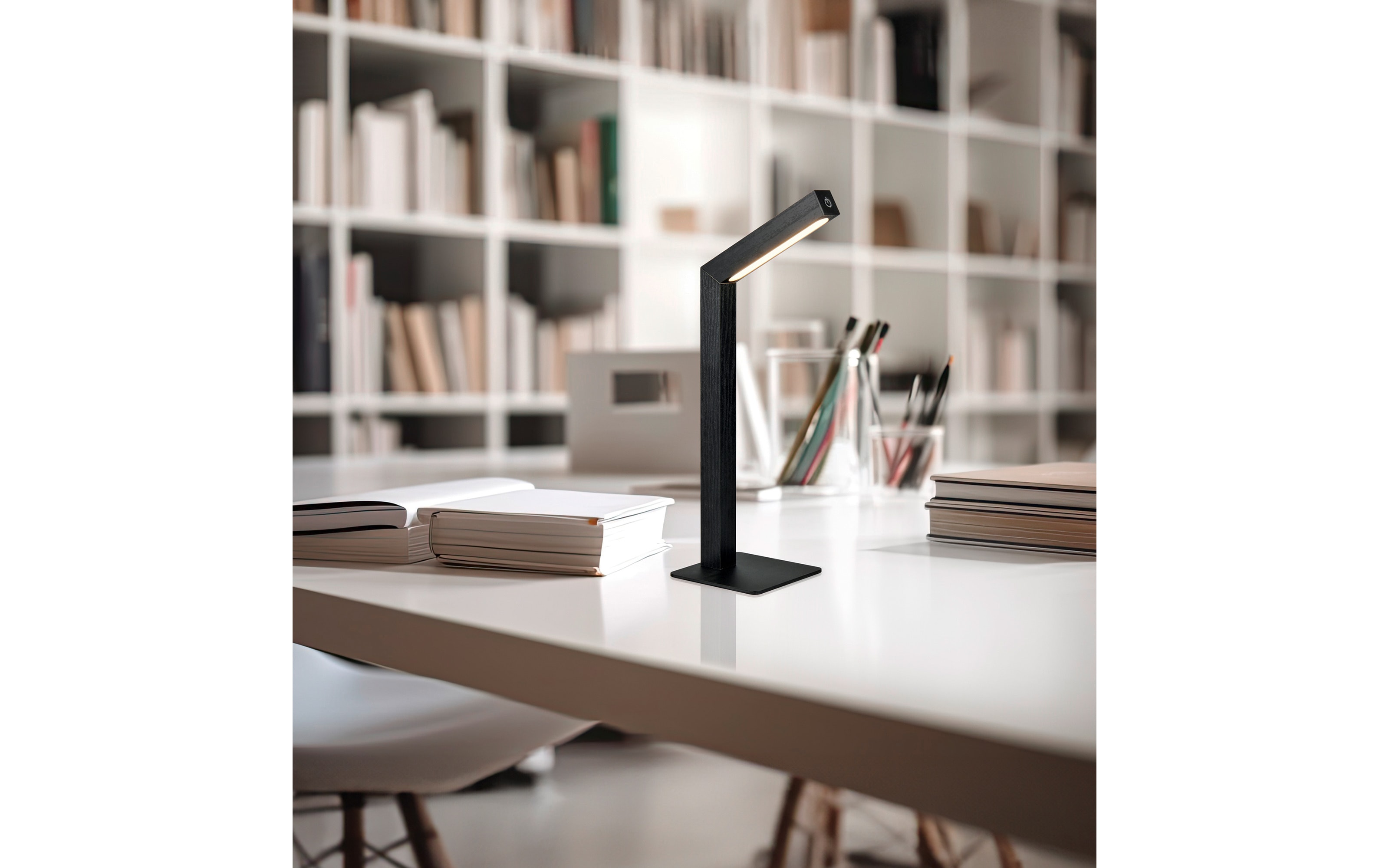 Akku-Tischleuchte Skip, schwarz