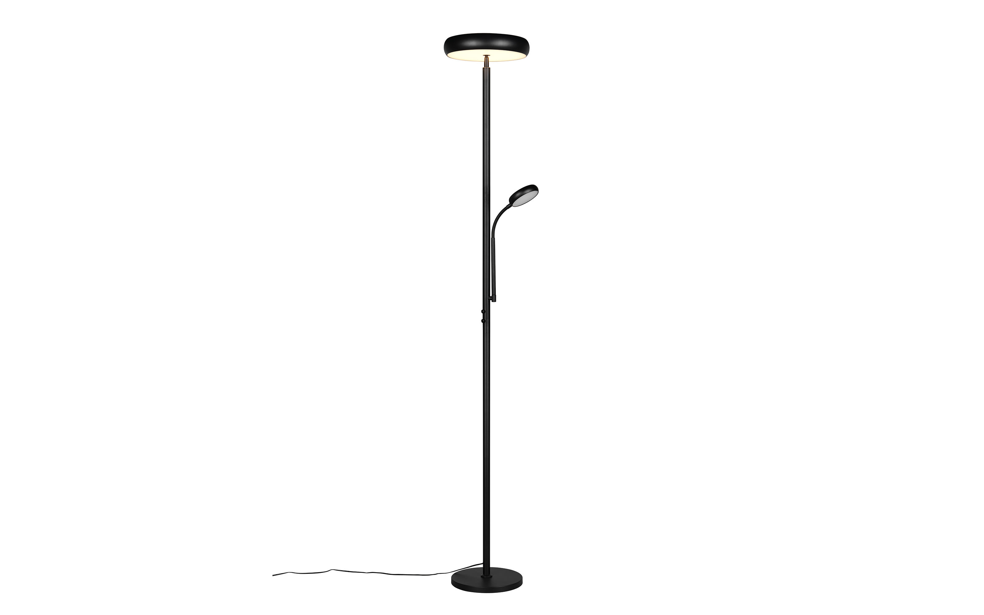 LED-Stehleuchte Palermo, schwarz, inkl. Fernbedienung 