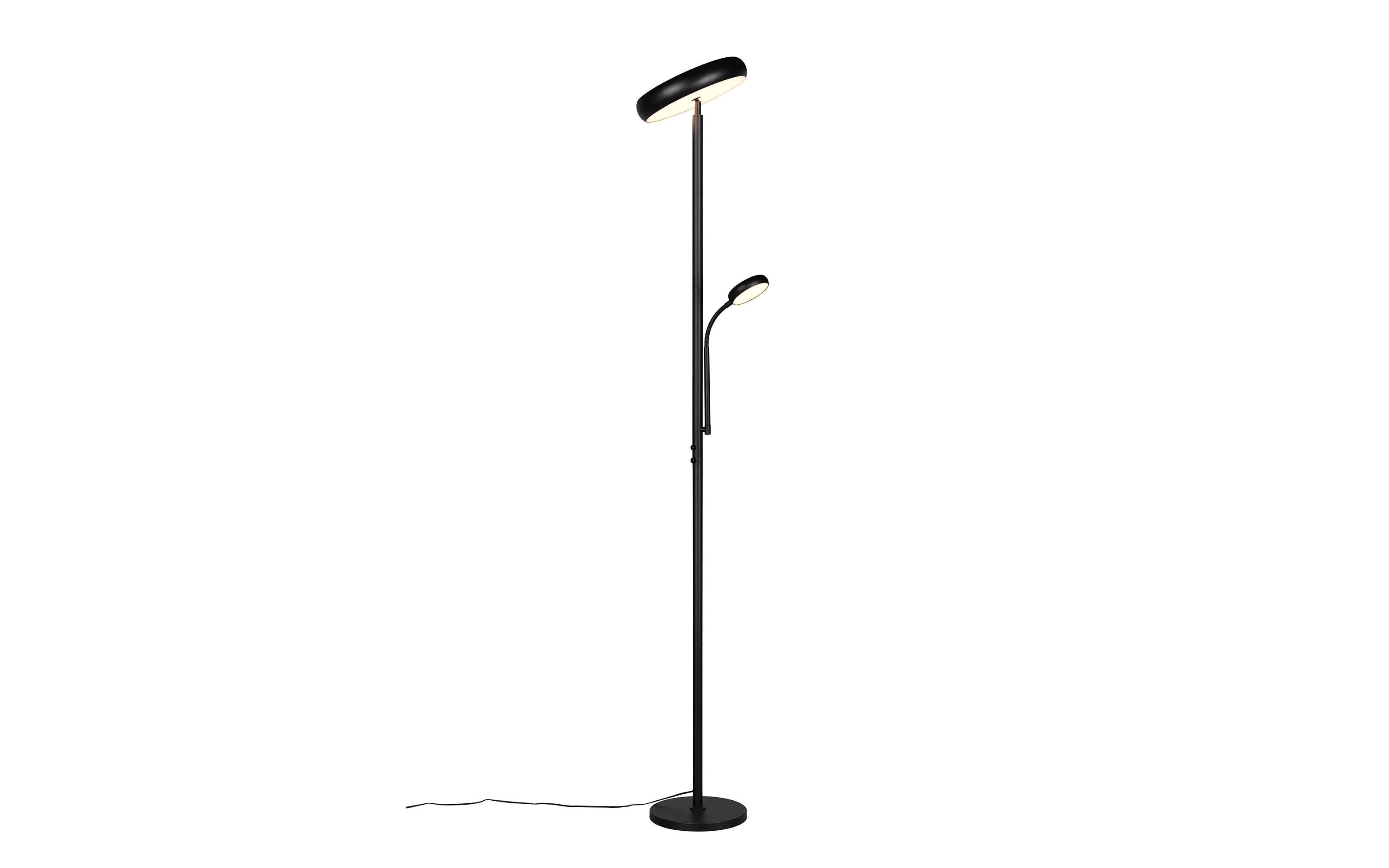 LED-Stehleuchte Palermo, schwarz, inkl. Fernbedienung 