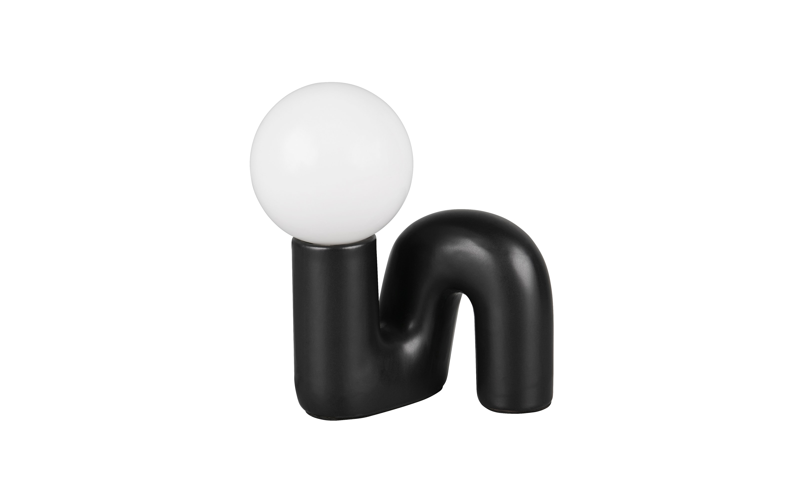 Tischleuchte Quinn, schwarz