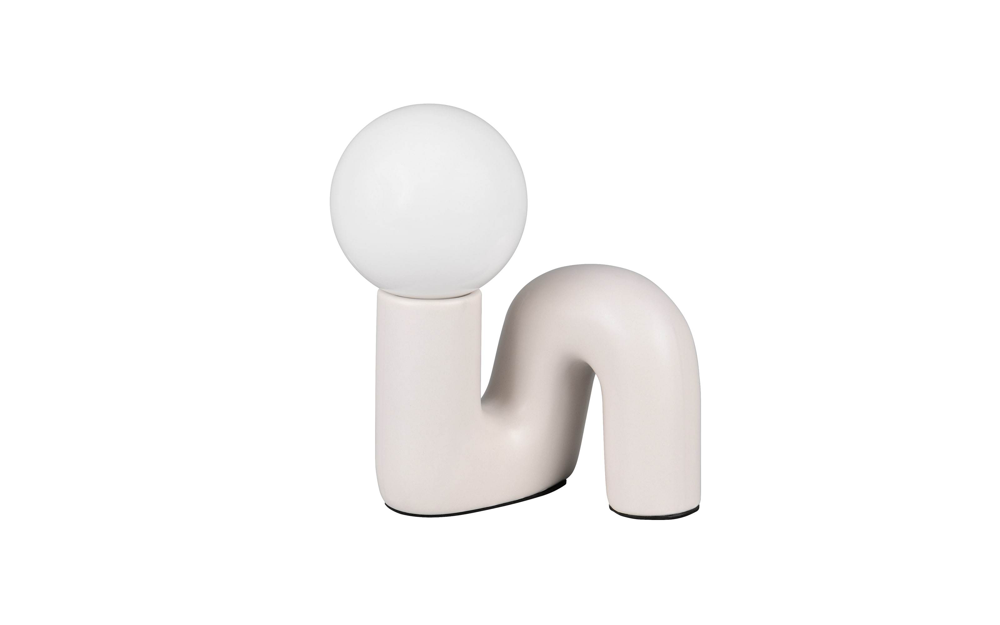 Tischleuchte Quinn, grau