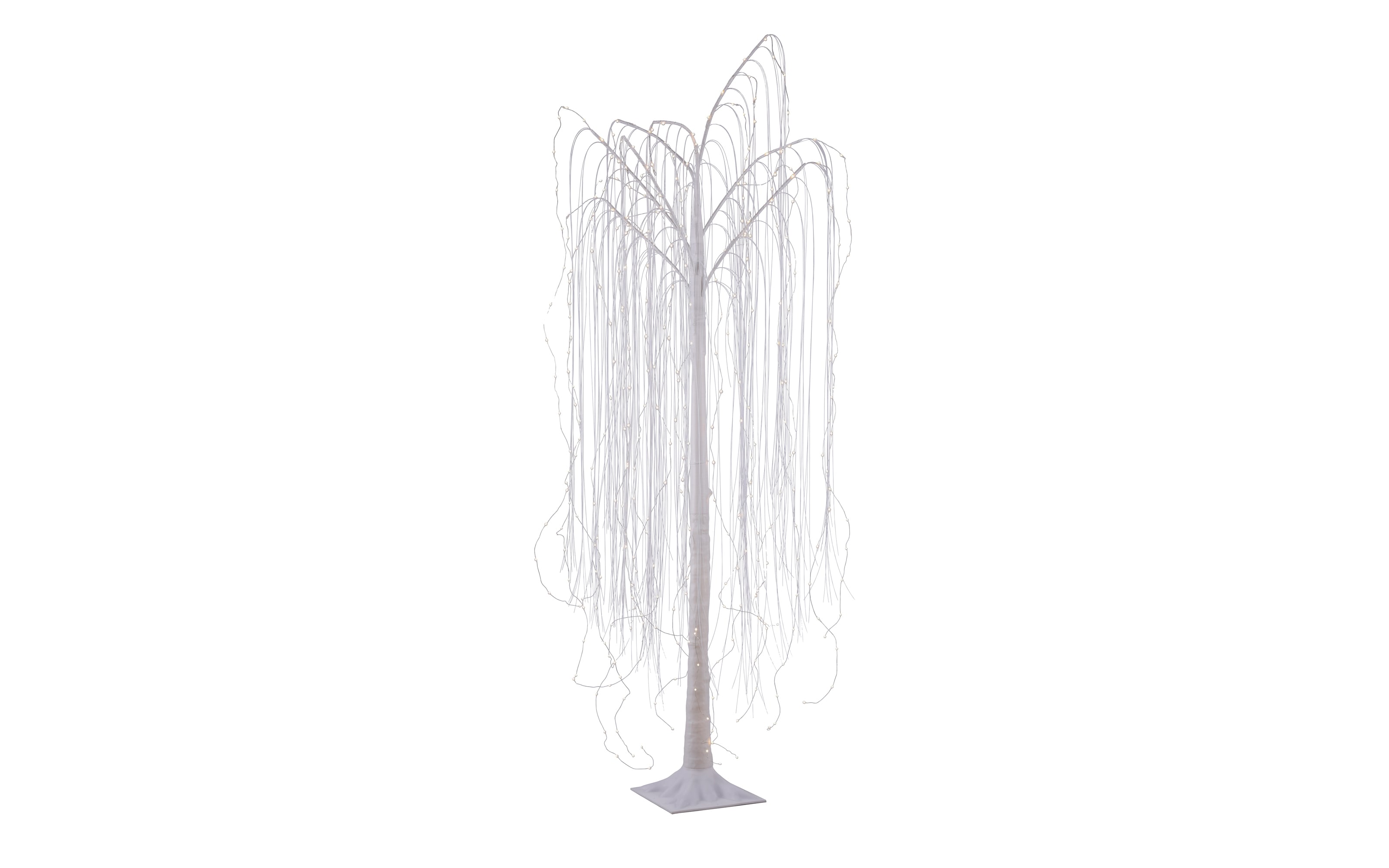 LED-Deko-Baum Willow in weiß, 210 cm