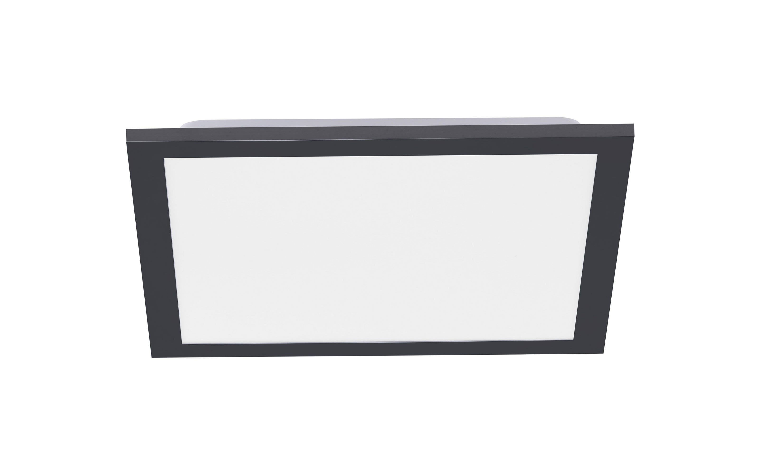 LED-Deckenleuchte Flat, schwarz, 29,5 cm