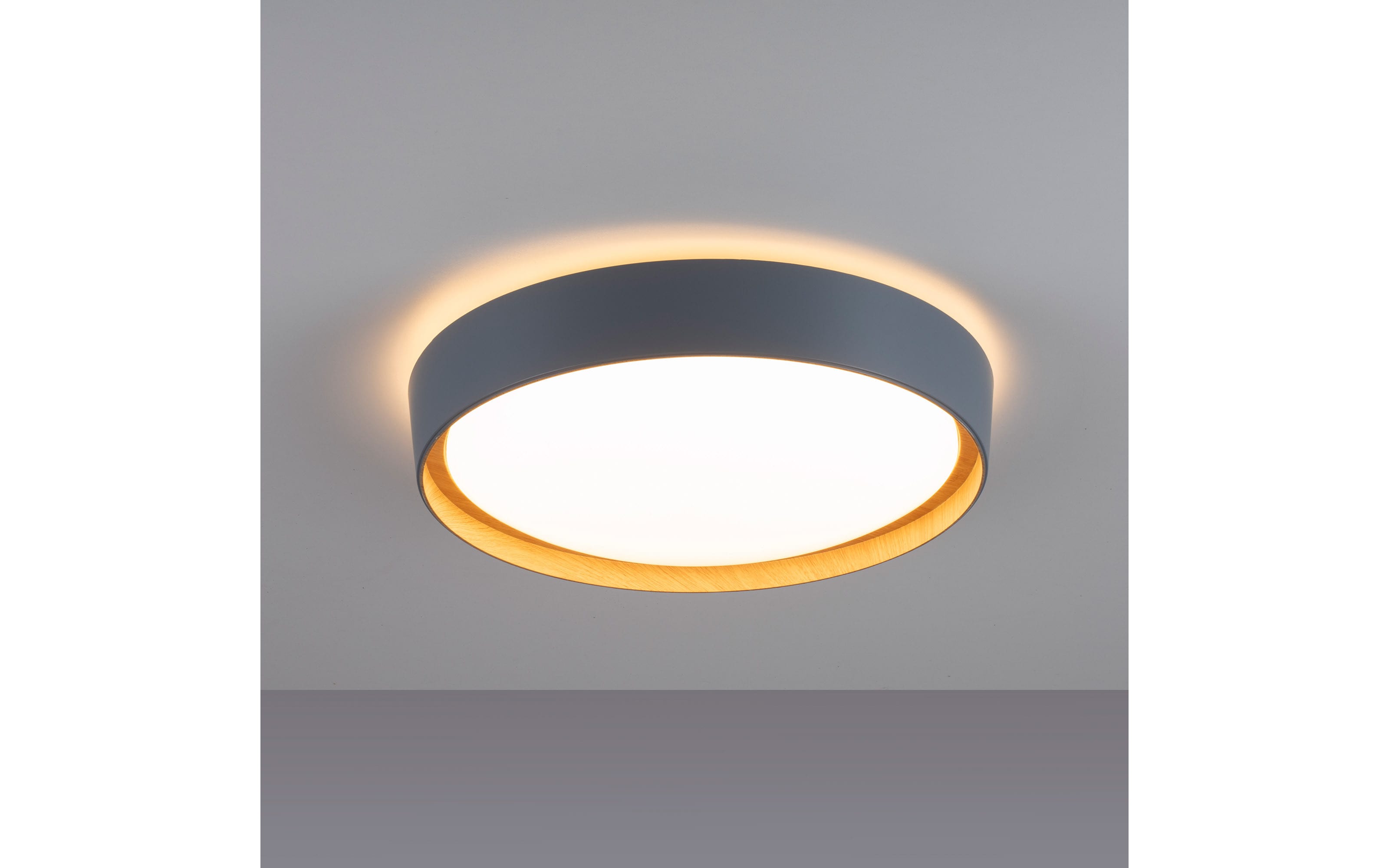 LED-Deckenleuchte Emilia, grau, 39,6 cm