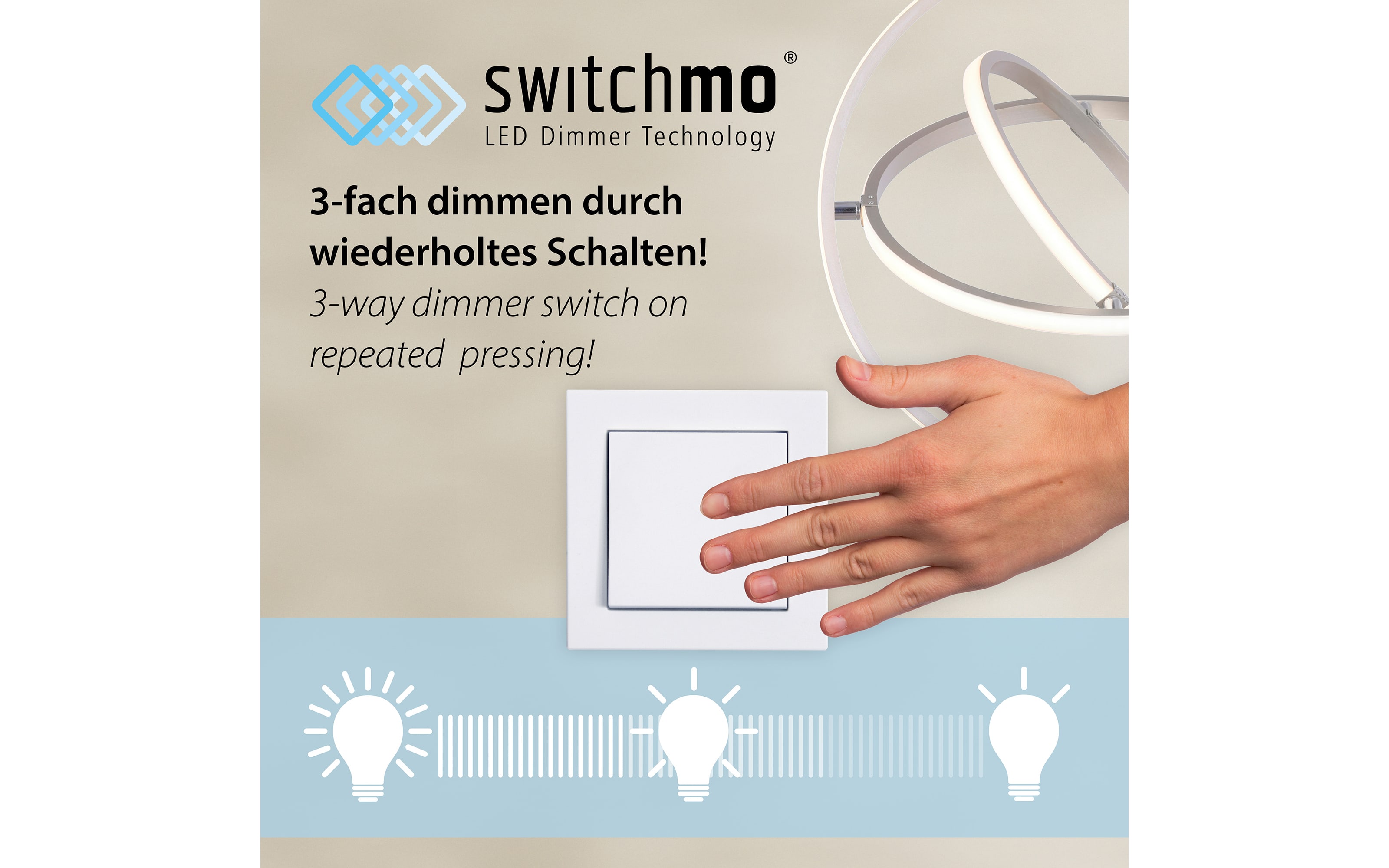 LED-Deckenleuchte Emilia, schwarz, 39,6 cm