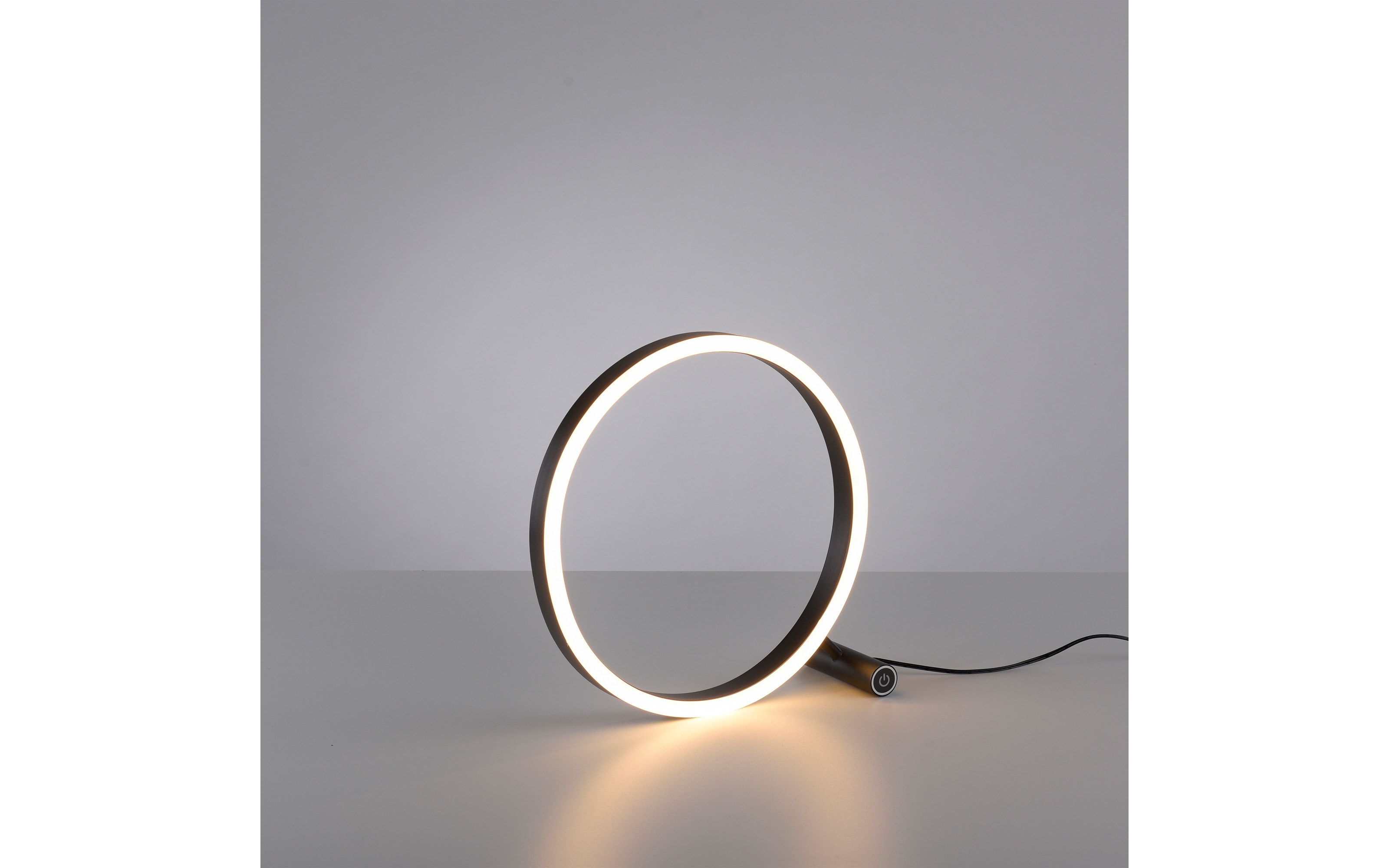 LED-Tischleuchte Ritus, anthrazit, 28 cm