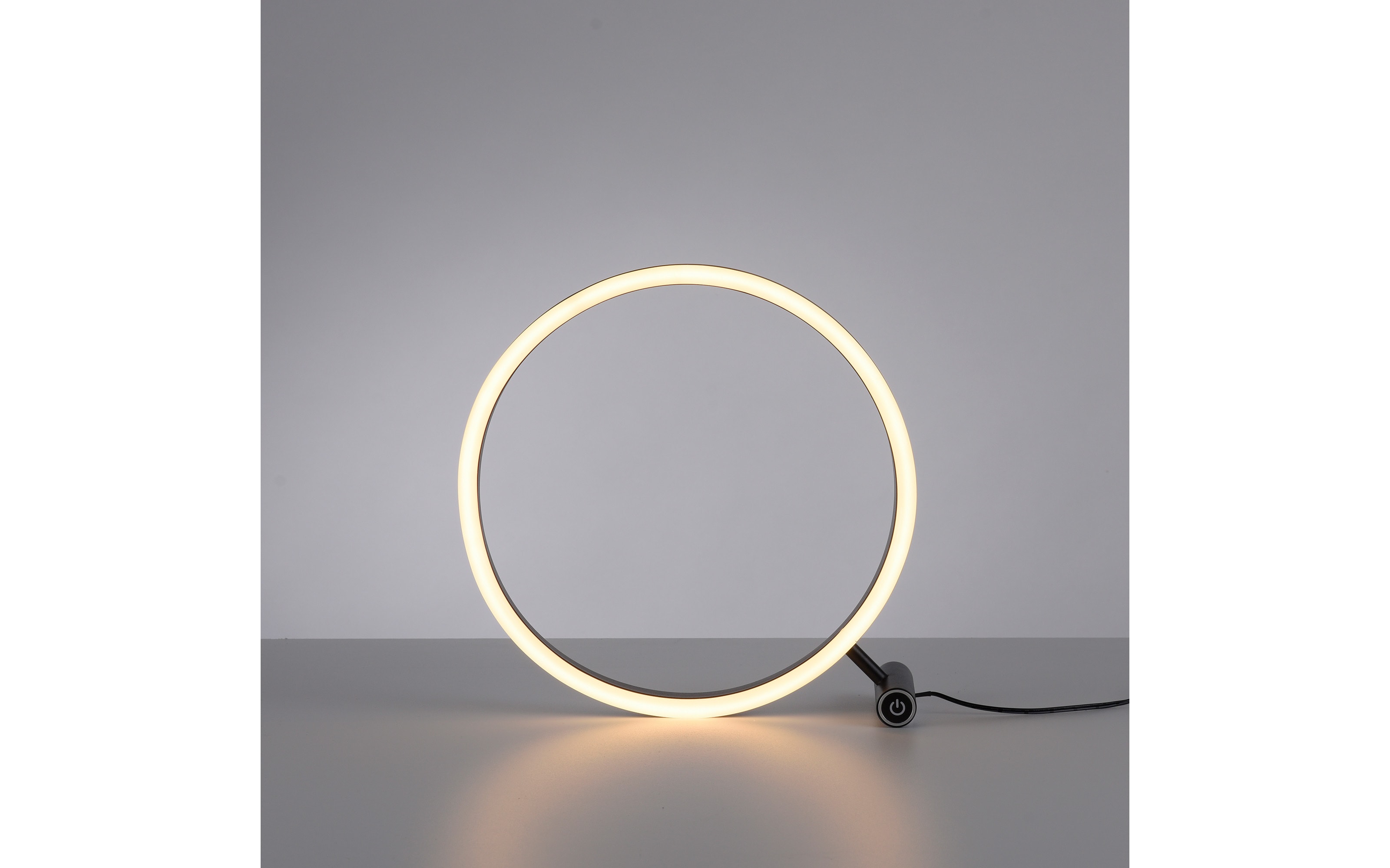 LED-Tischleuchte Ritus, anthrazit, 28 cm