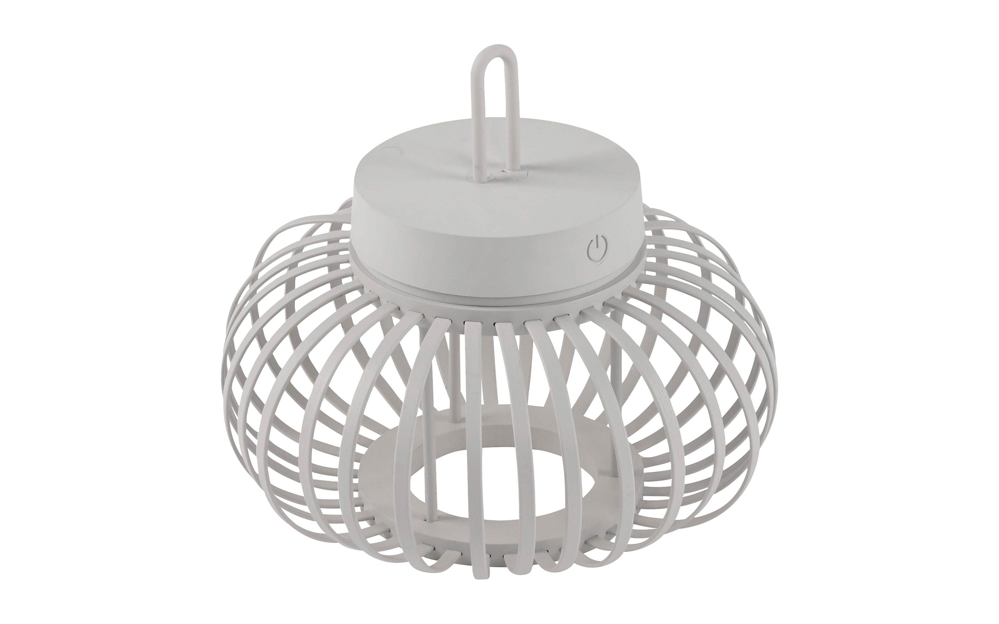 LED-Akkupendelleuchte Akuba, 25 cm, weiß, inkl. Memoryfunktion