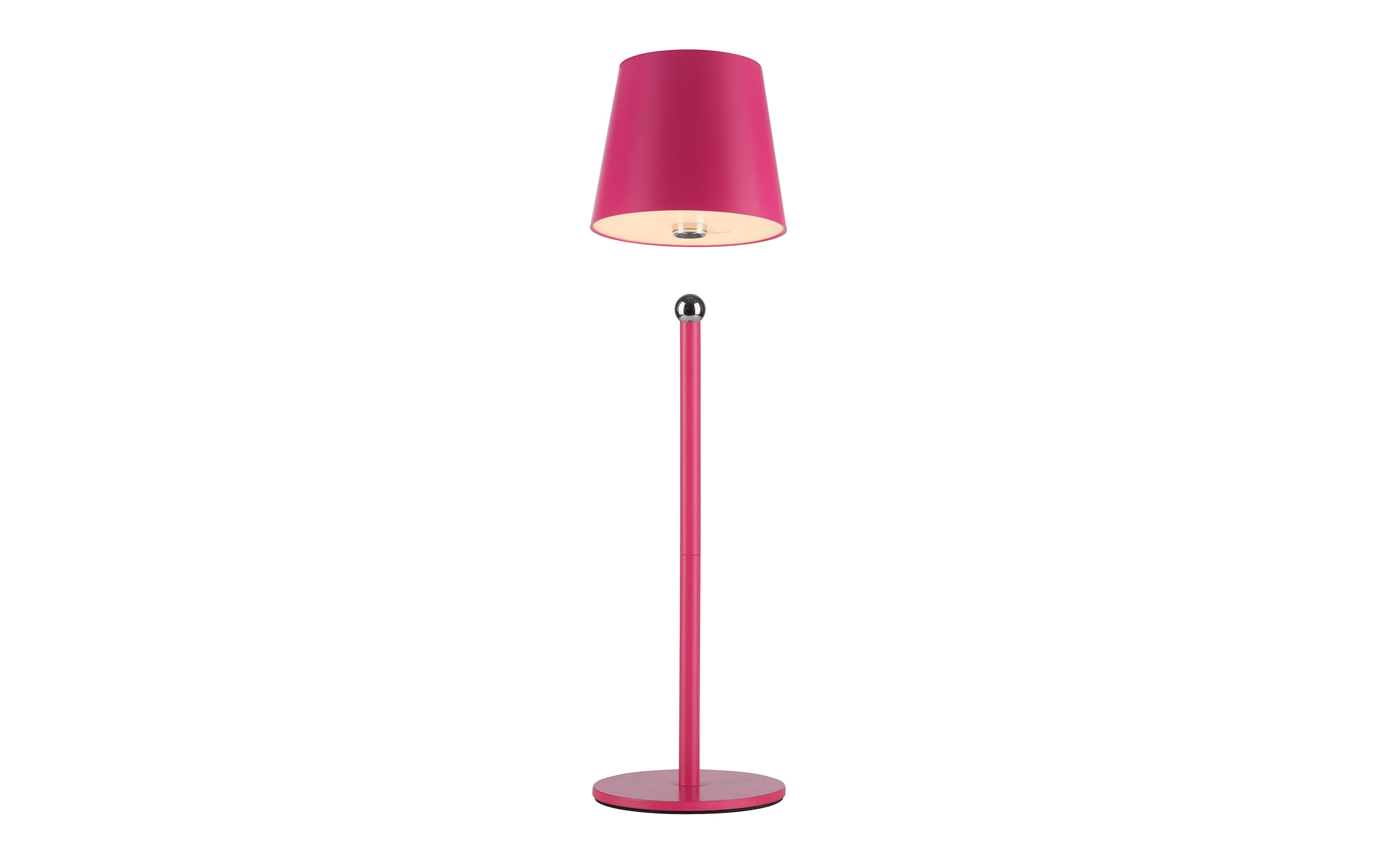 LED-Akku Tischleuchte Boteria, pink, inkl. Flaschenverschluss