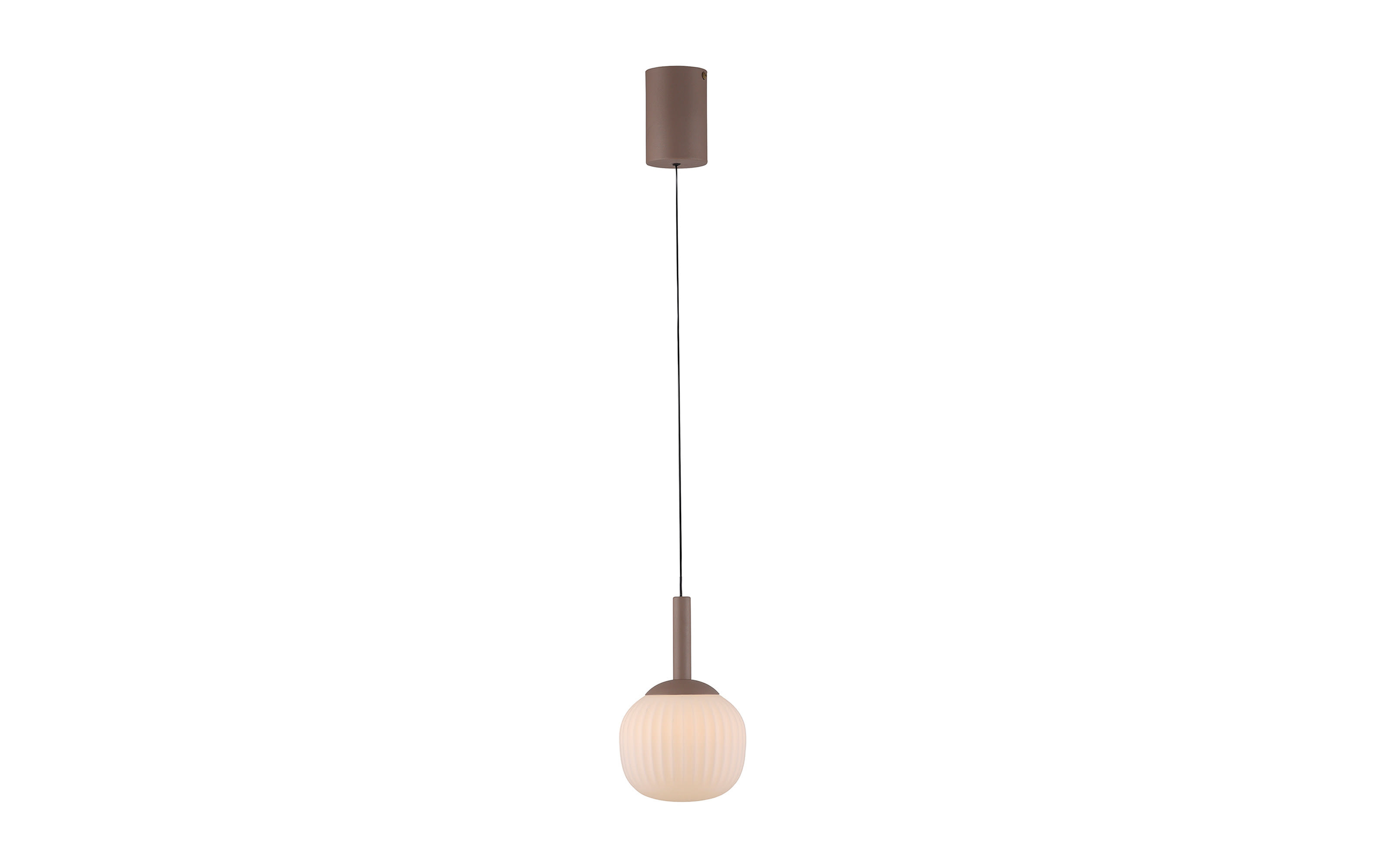 Pendelleuchte Nami, sandfarbig, 1-flammig, inkl. Comfort-Lift Funktion