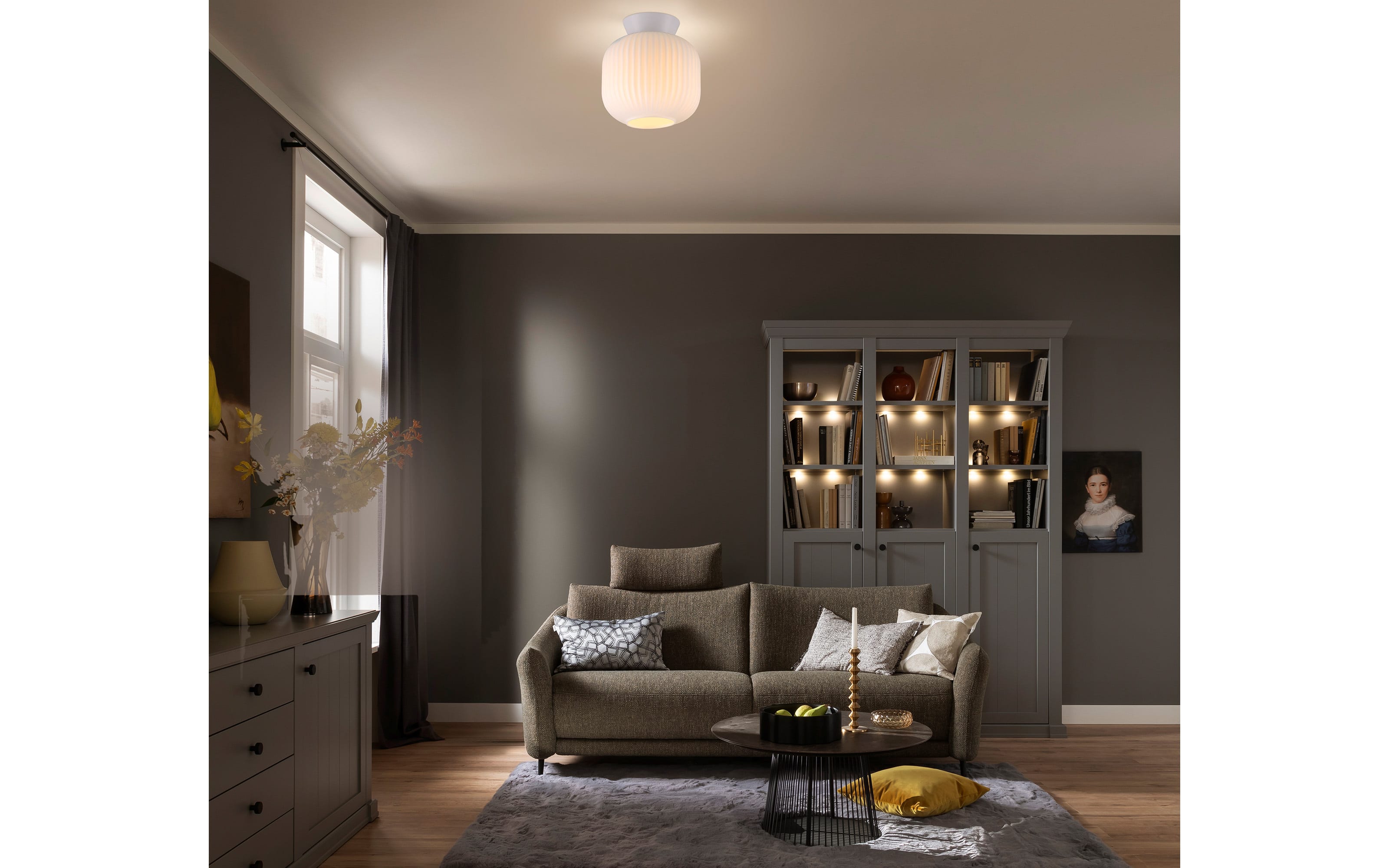 Deckenleuchte Nami, weiß