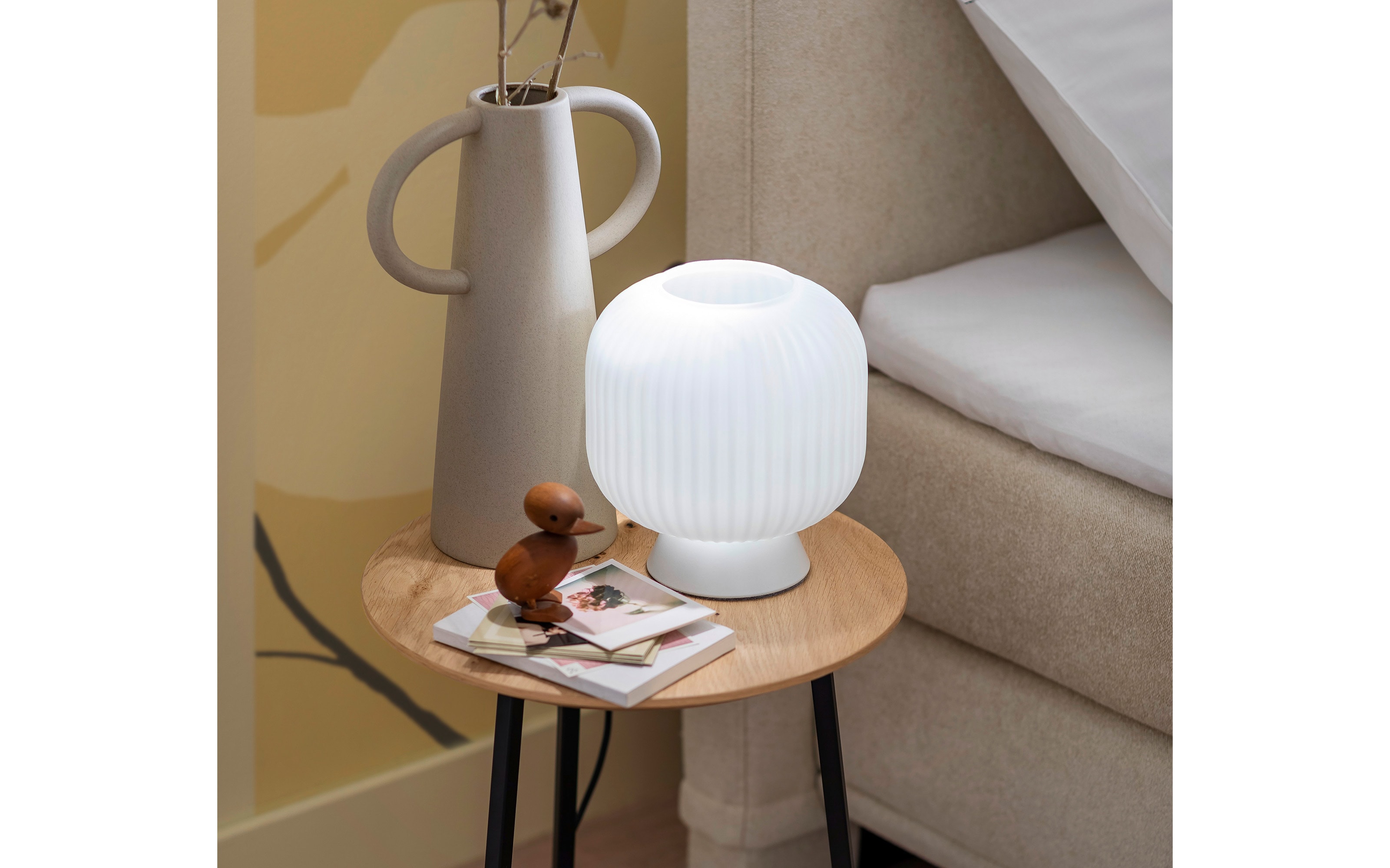 Tischleuchte Nami, weiß