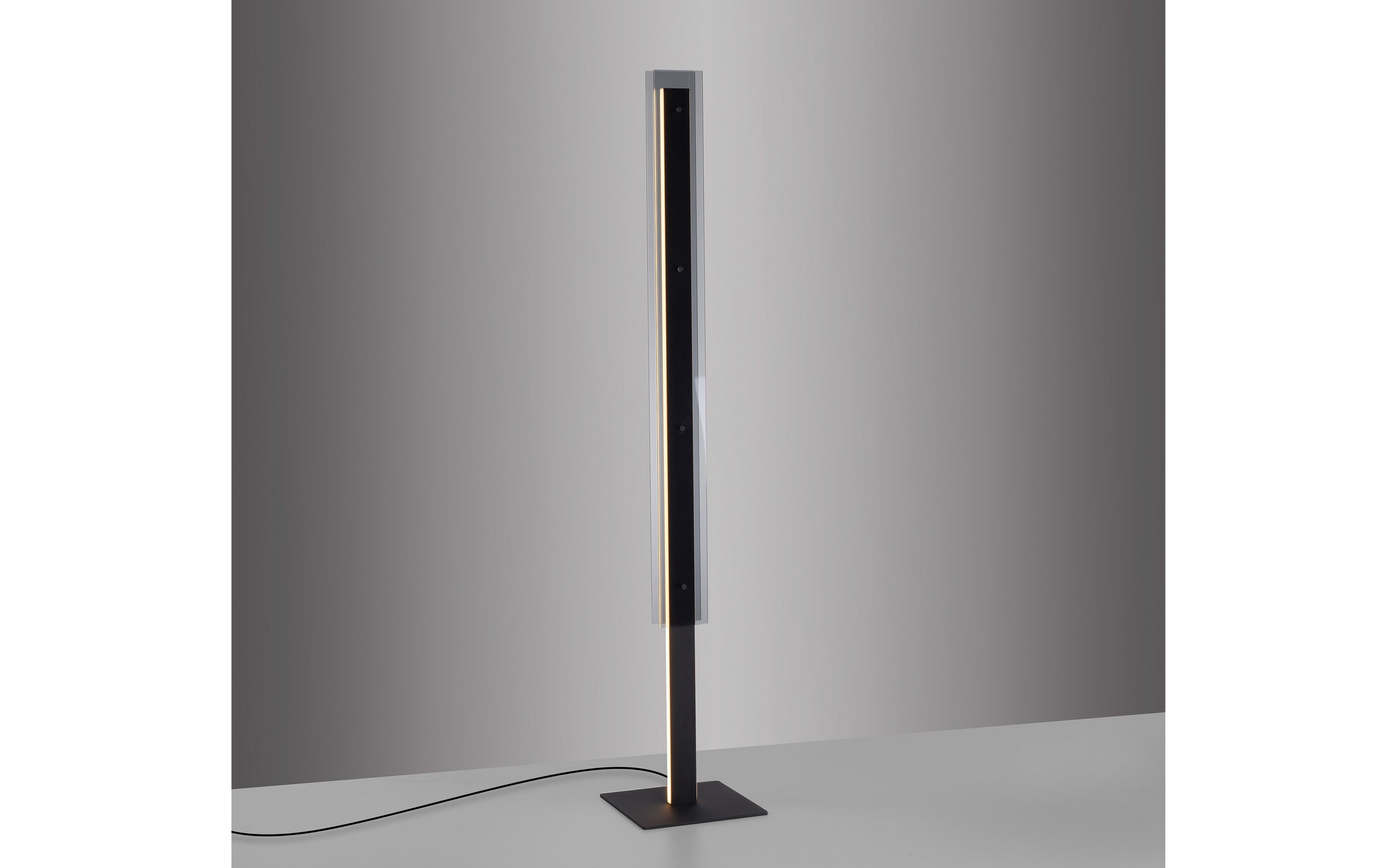 LED-Stehleuchte Lena, schwarz, inkl. Memoryfunktion